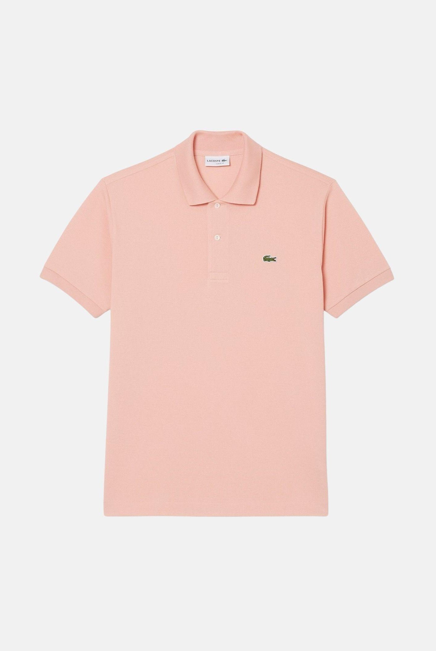 LACOSTE Polo salmone per uomo e donna caratterizzata da patch logo coccodirllo 1212 UI2 LACOSTE