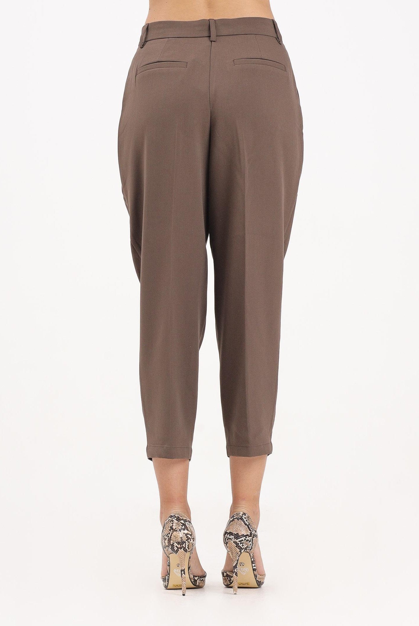 JDY Pantalone elegante marrone da donna 15356690 Chestnut JDY
