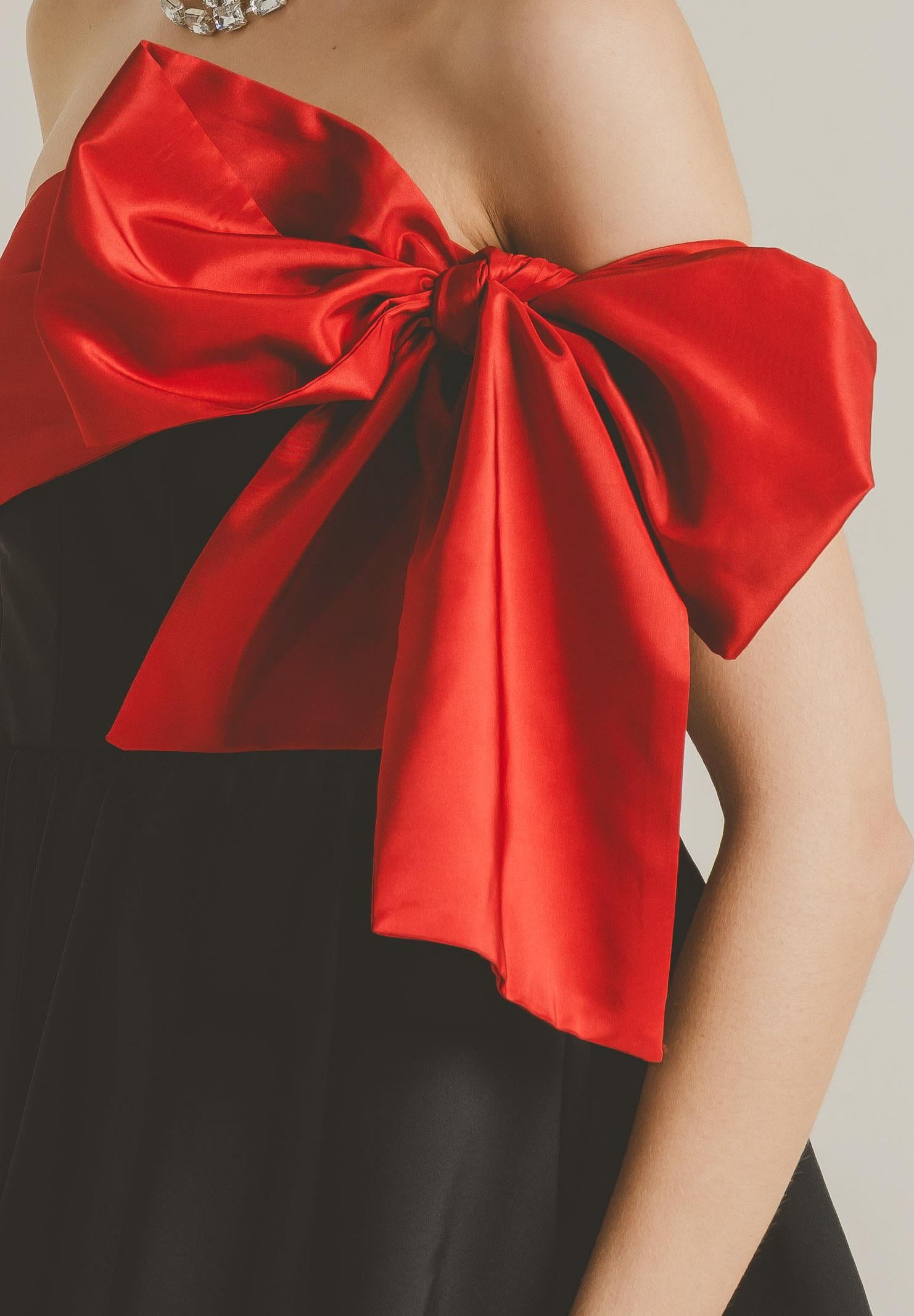 SANTAS Abito corto GRÂCE nero da donna PV2617 RONE SANTAS