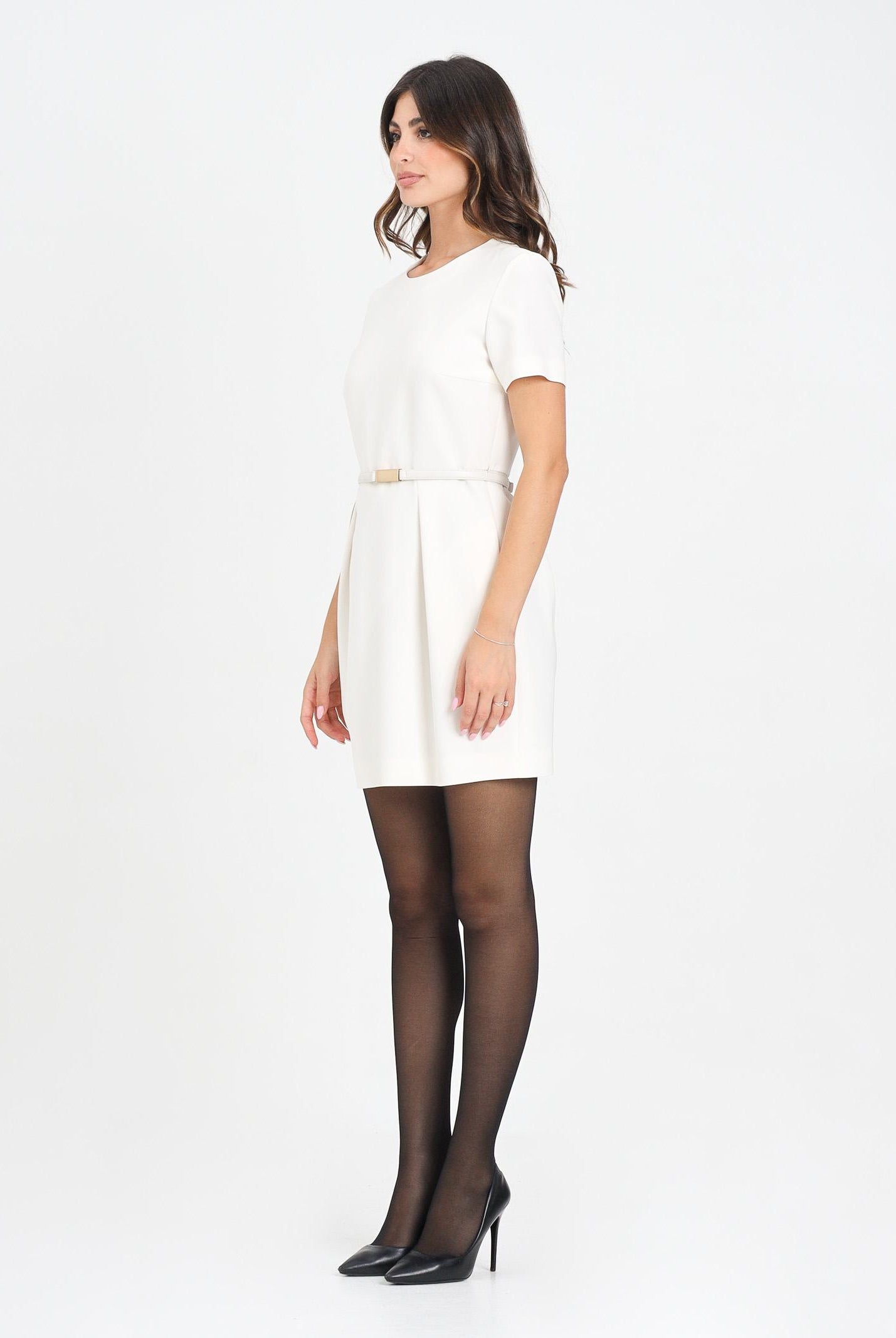 MAX MARA Abito corto KEFALOS avorio da donna 2526226061600 008 MAX MARA