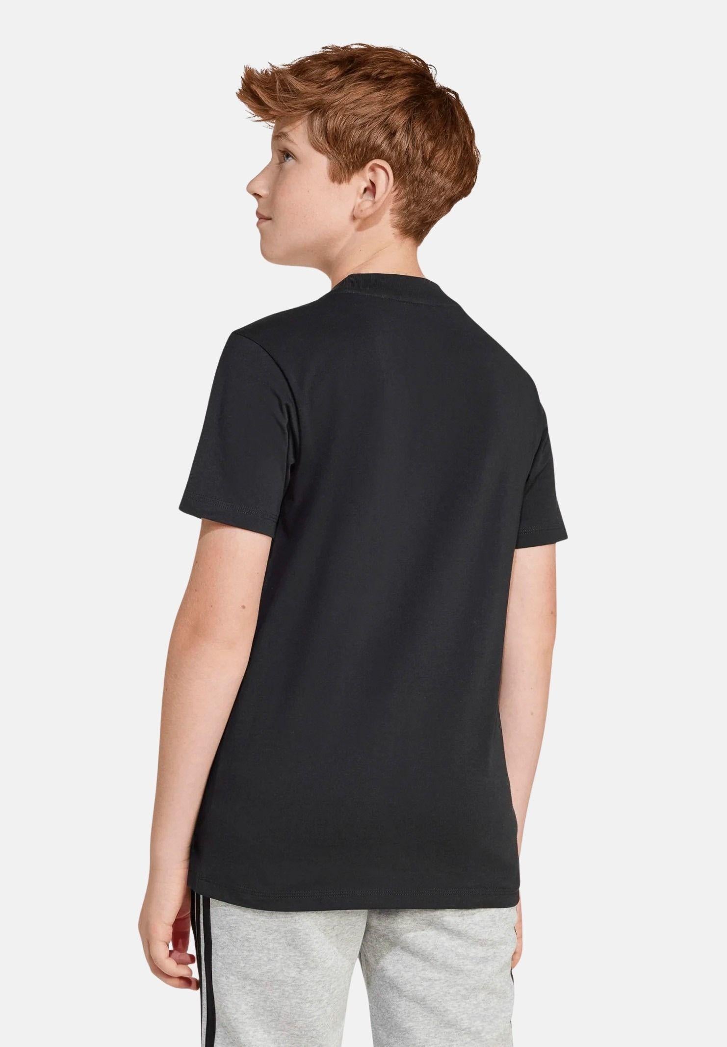 ADIDAS PERFORMANCE T-shirt a manica corta Essentials nera da bambino JC9660 . ADIDAS PERFORMANCE