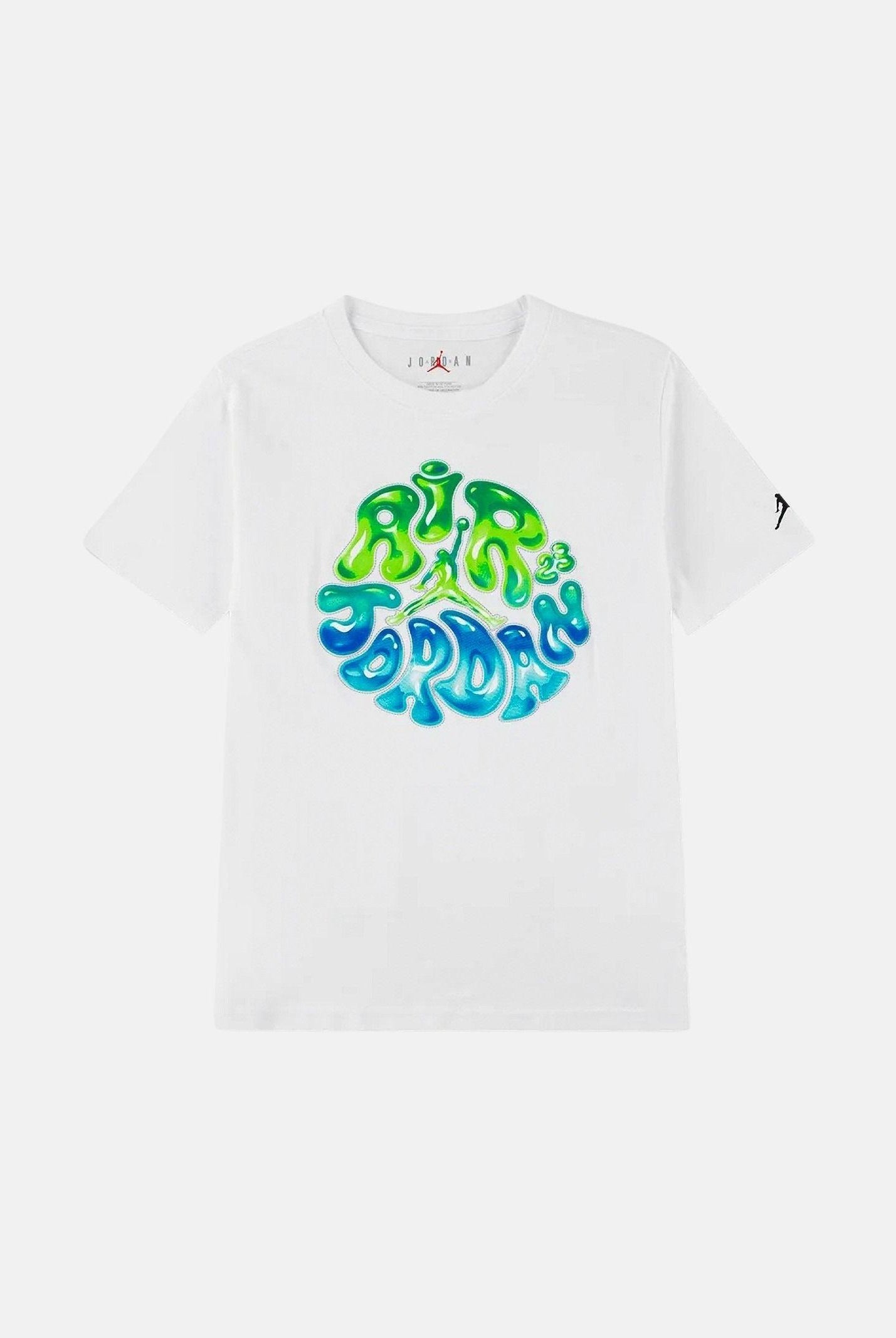 JORDAN T-shirt a manica corta Super Splash bianca da bambino 95F895 001 JORDAN