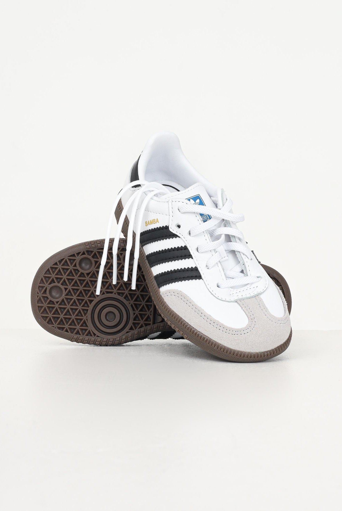 ADIDAS ORIGINALS Sneakers Samba OG bianche da neonato IE3679 . ADIDAS ORIGINALS