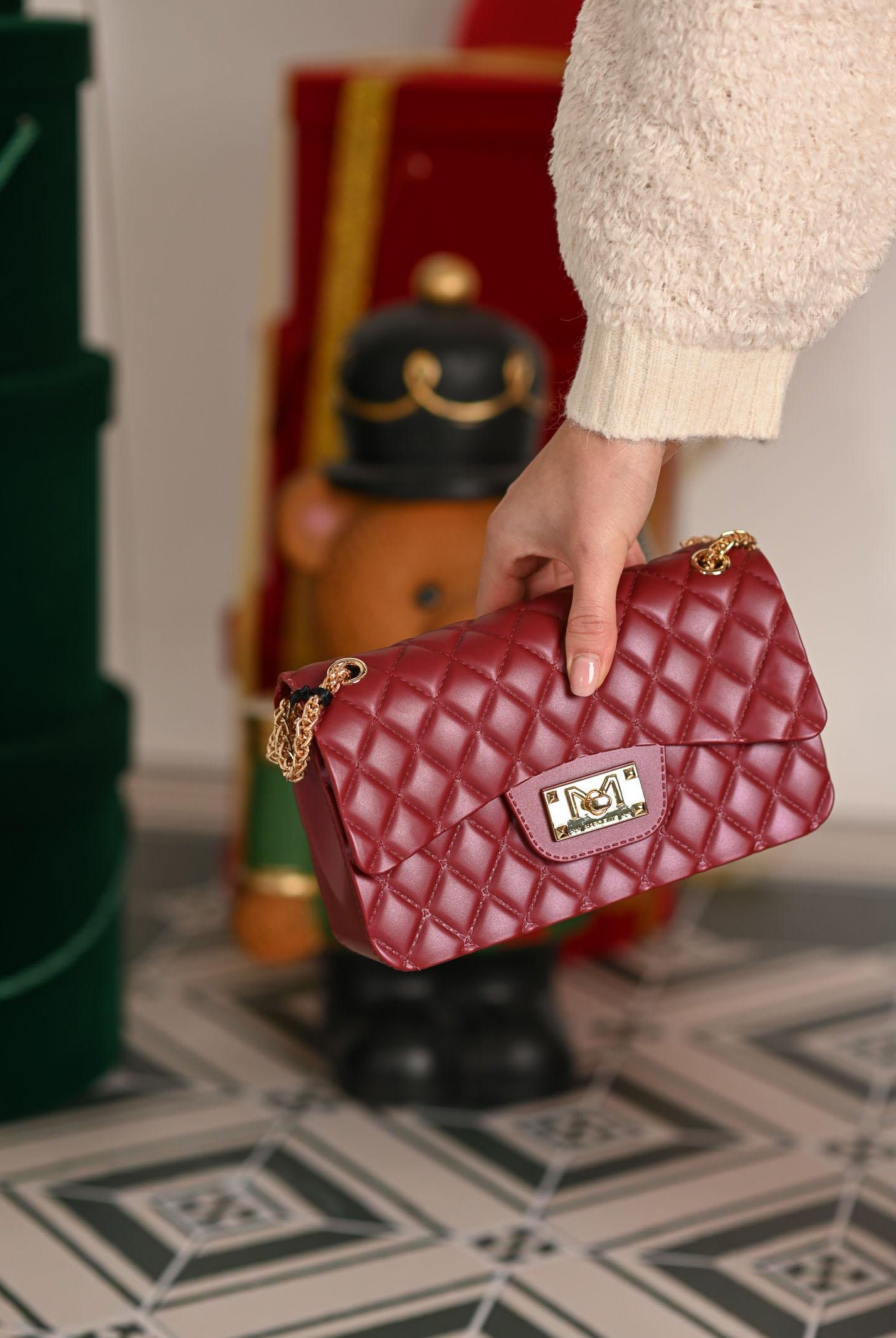 MARC ELLIS Borsa a tracolla Flat Falcon S rossa da donna FLAT-FALCON-S REDALIGO MARC ELLIS