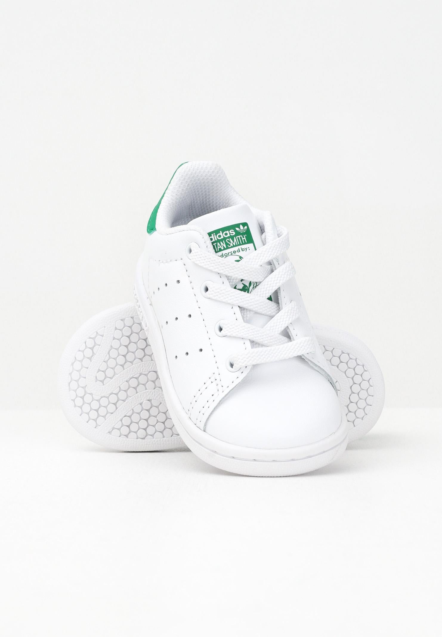ADIDAS ORIGINALS Sneakers Stan Smith Elastic Laces bianche da neonato JP9723 . ADIDAS ORIGINALS