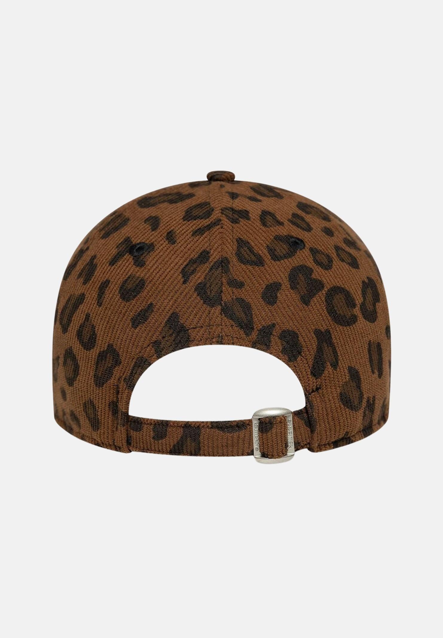NEW ERA Cappello con visiera MLB Cord Leopard New York Yankees 9TWENTY marrone da donna 60691324 . NEW ERA