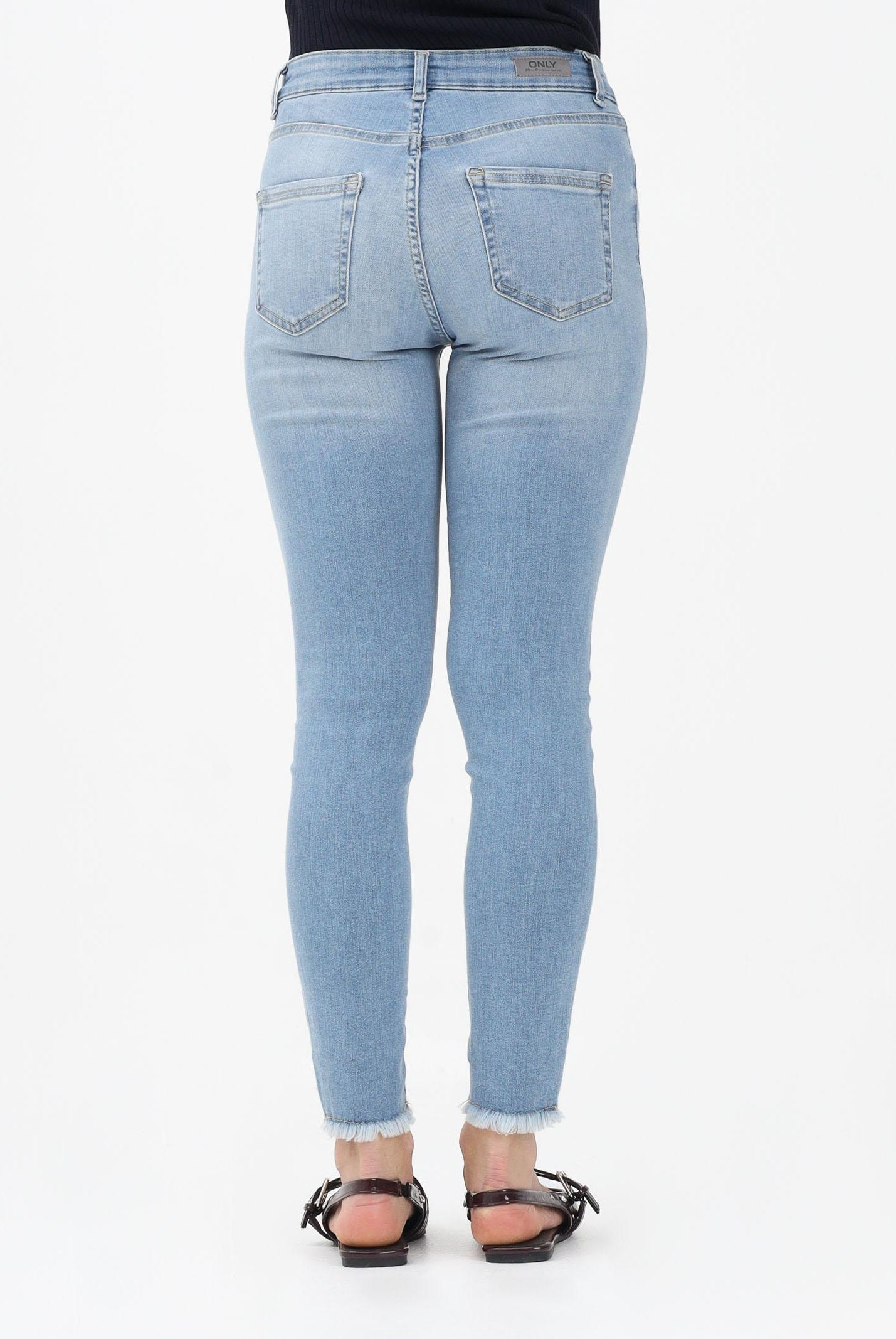 ONLY Jeans in denim blu chiaro da donna dal lavaggio leggermente délavé 15162363 LIBL ONLY