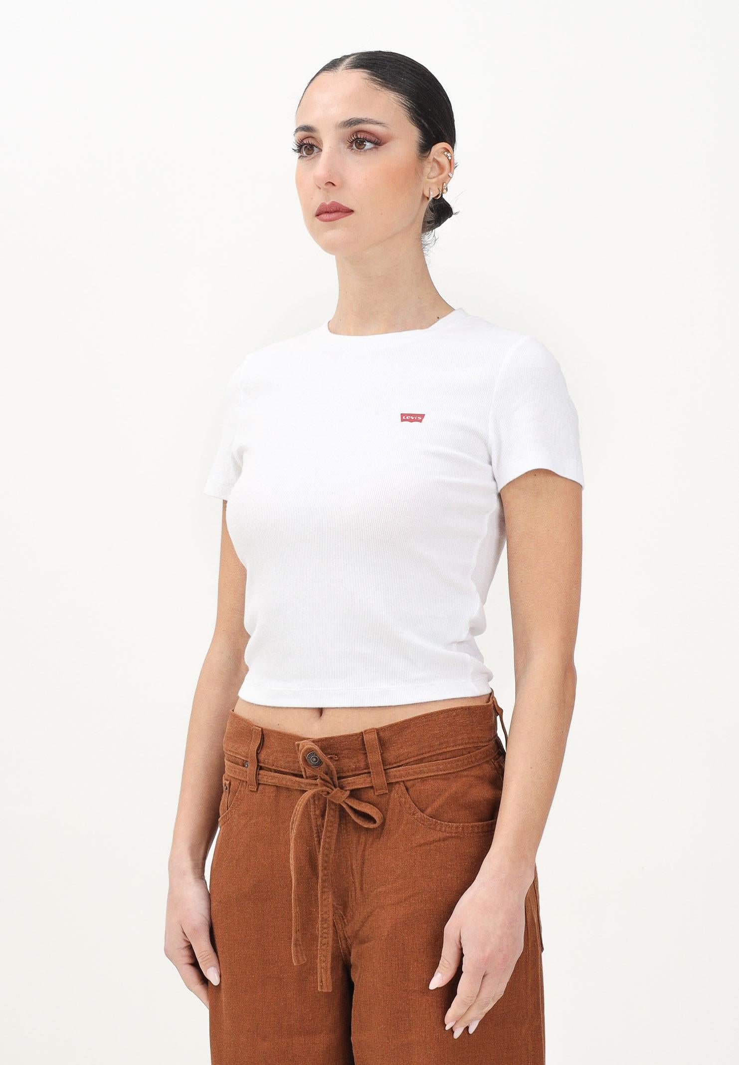 LEVI'S® T-shirt a manica corta ESSENTIAL bianca da donna A7419-0013 . LEVI'S®