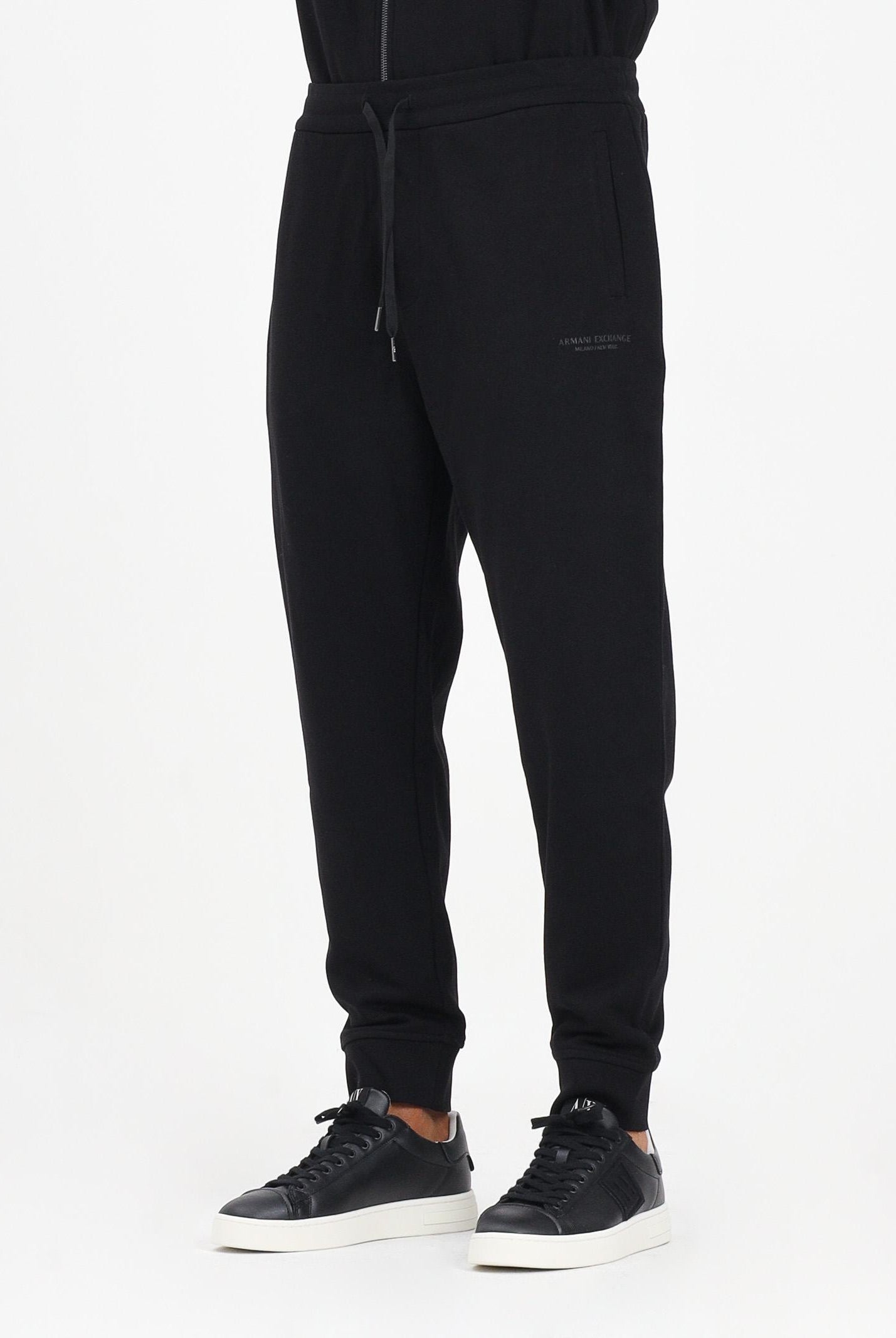 ARMANI EXCHANGE Pantalone sportivo nero da uomo con logo XM001299AF20934 UC001 ARMANI EXCHANGE