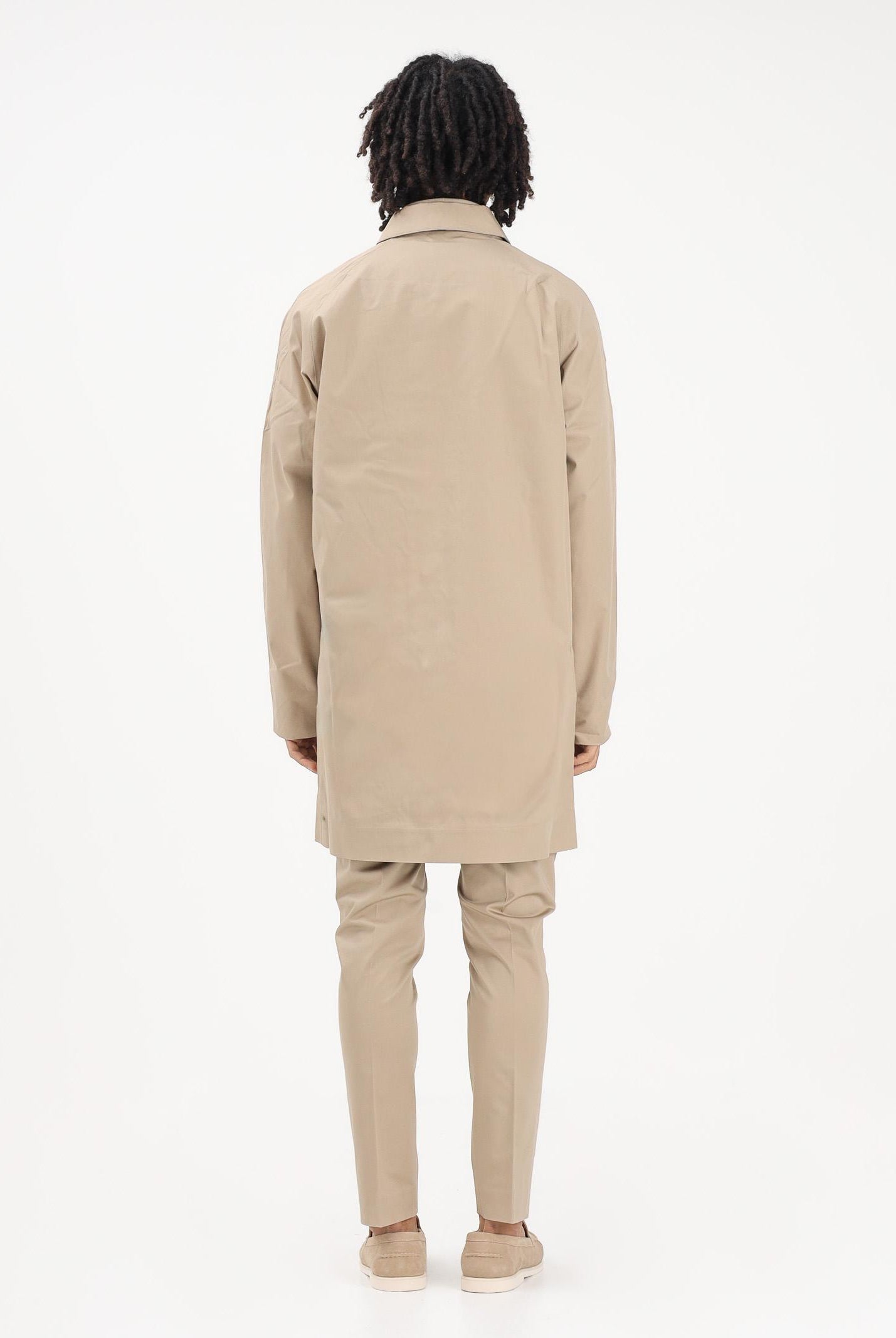 BARBOUR Trench Mac leggero Rokig beige da uomo 261-MWB0856 ST72 BARBOUR