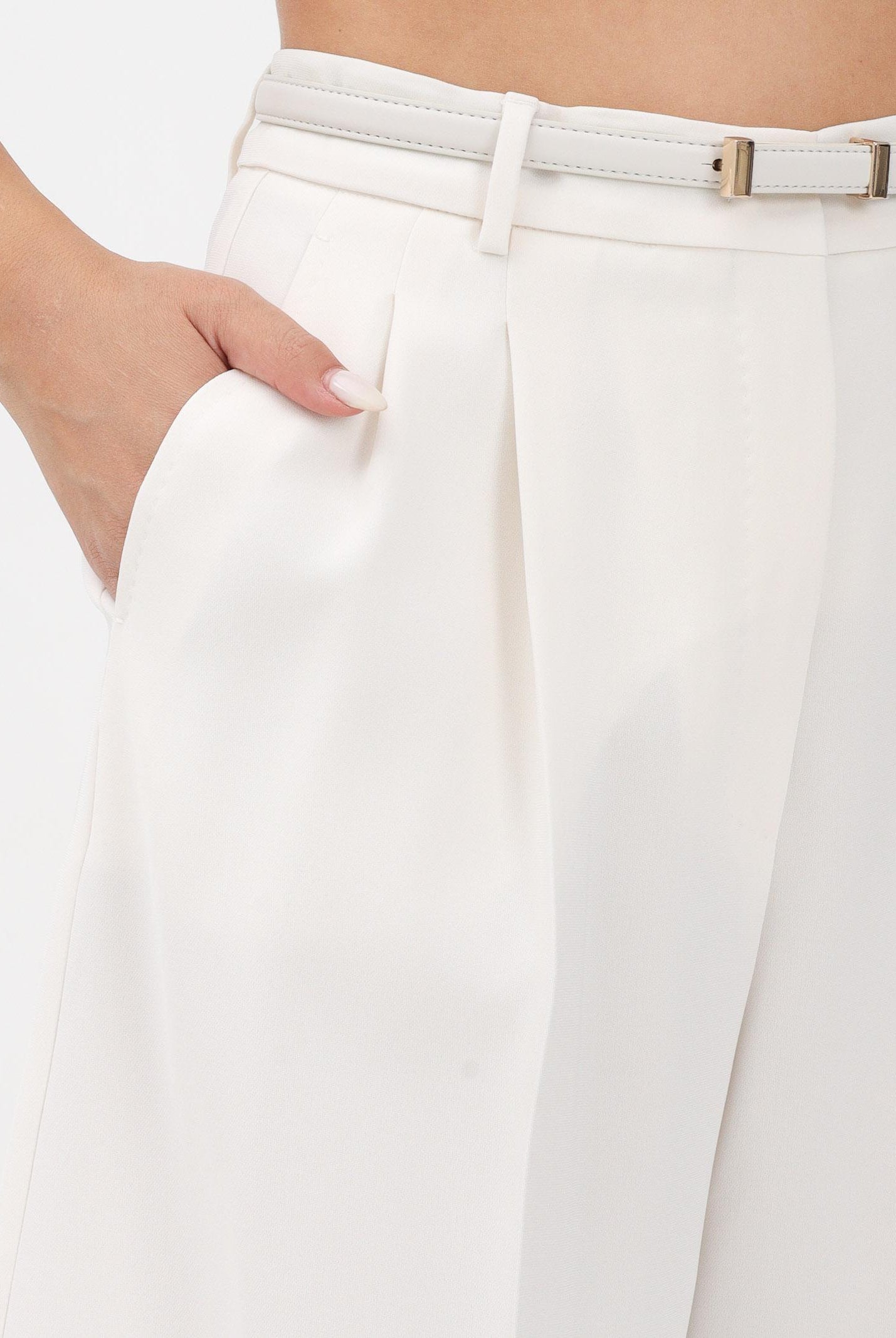 MAX MARA Bermuda Boero panna da donna 2526146011600 008 MAX MARA