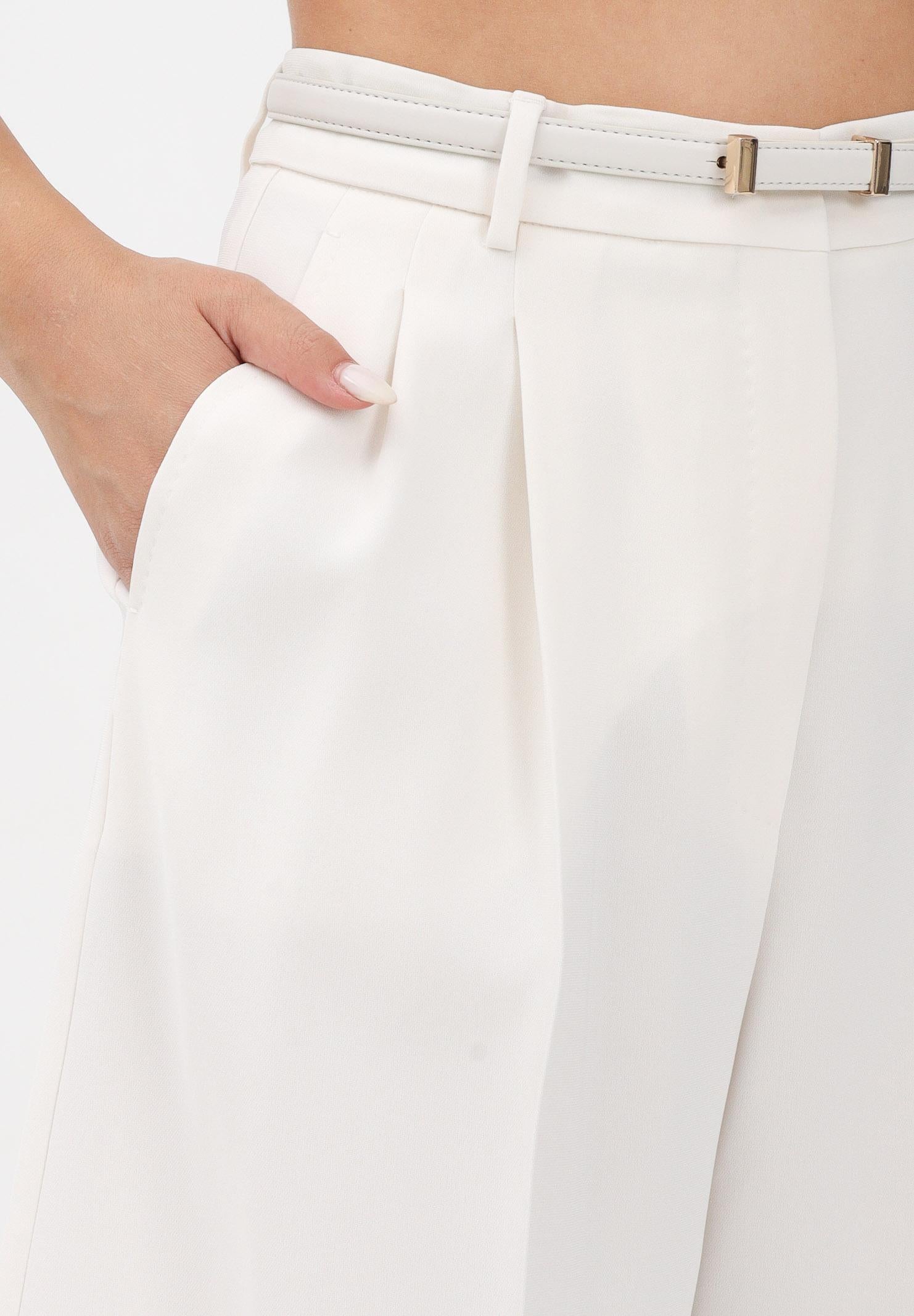 MAX MARA Bermuda Boero panna da donna 2526146011600 008 MAX MARA