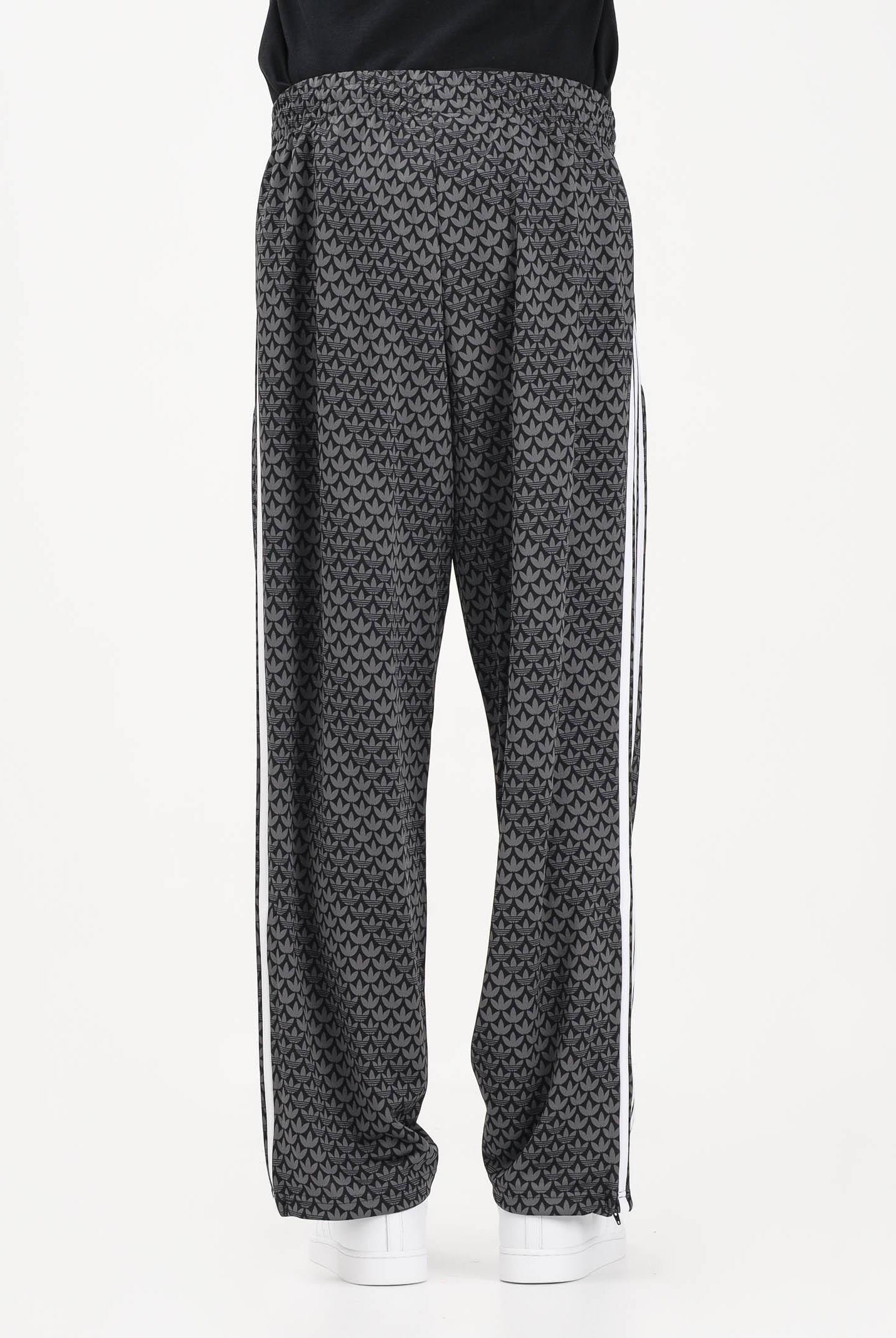 ADIDAS ORIGINALS Pantalone sportivo FIREBIRD LOOSE MONOGRAM nero da uomo KC9159 . ADIDAS ORIGINALS