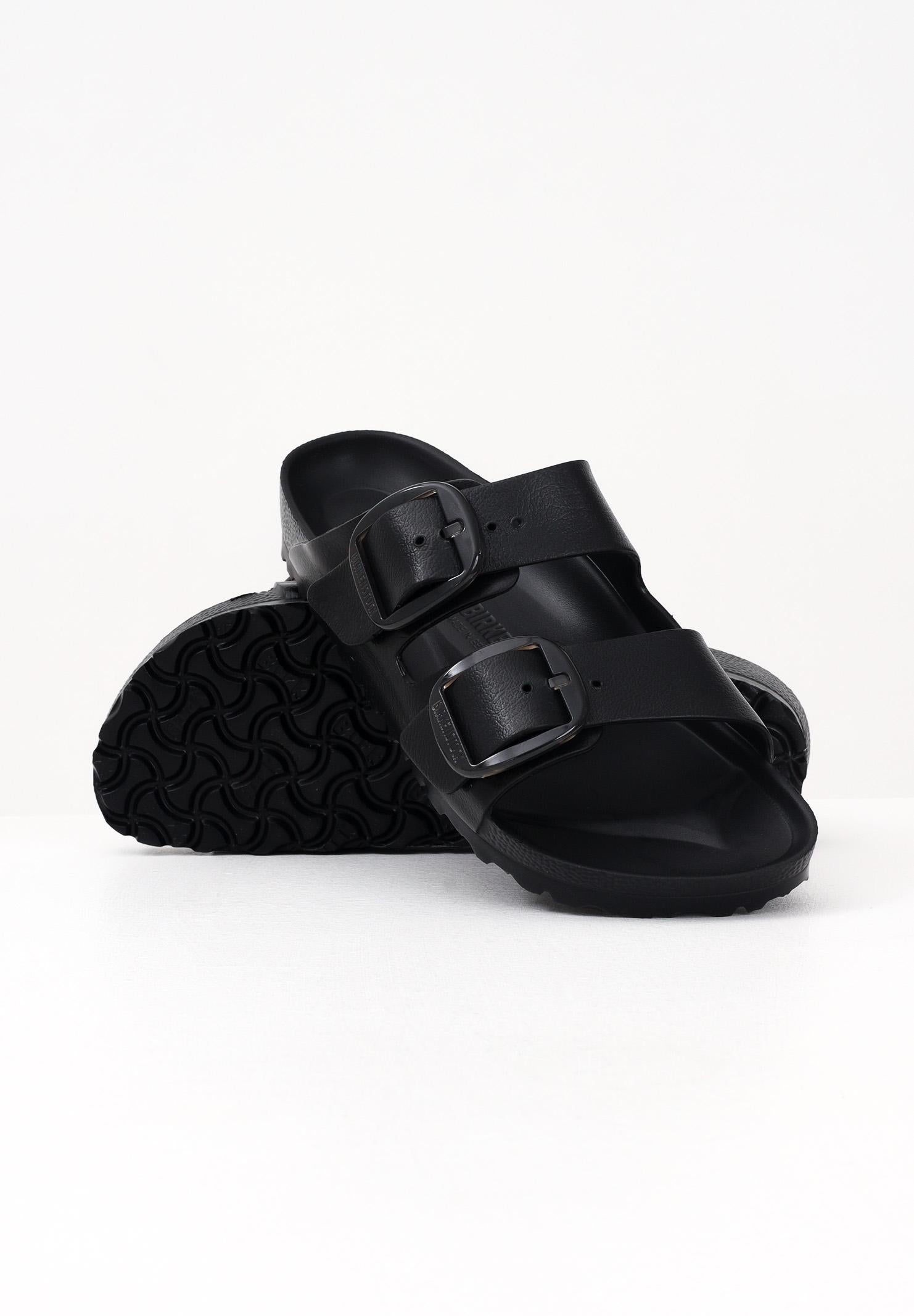 BIRKENSTOCK Ciabatte Arizona Big Buckle EVA nere per uomo e donna 1029641 . BIRKENSTOCK