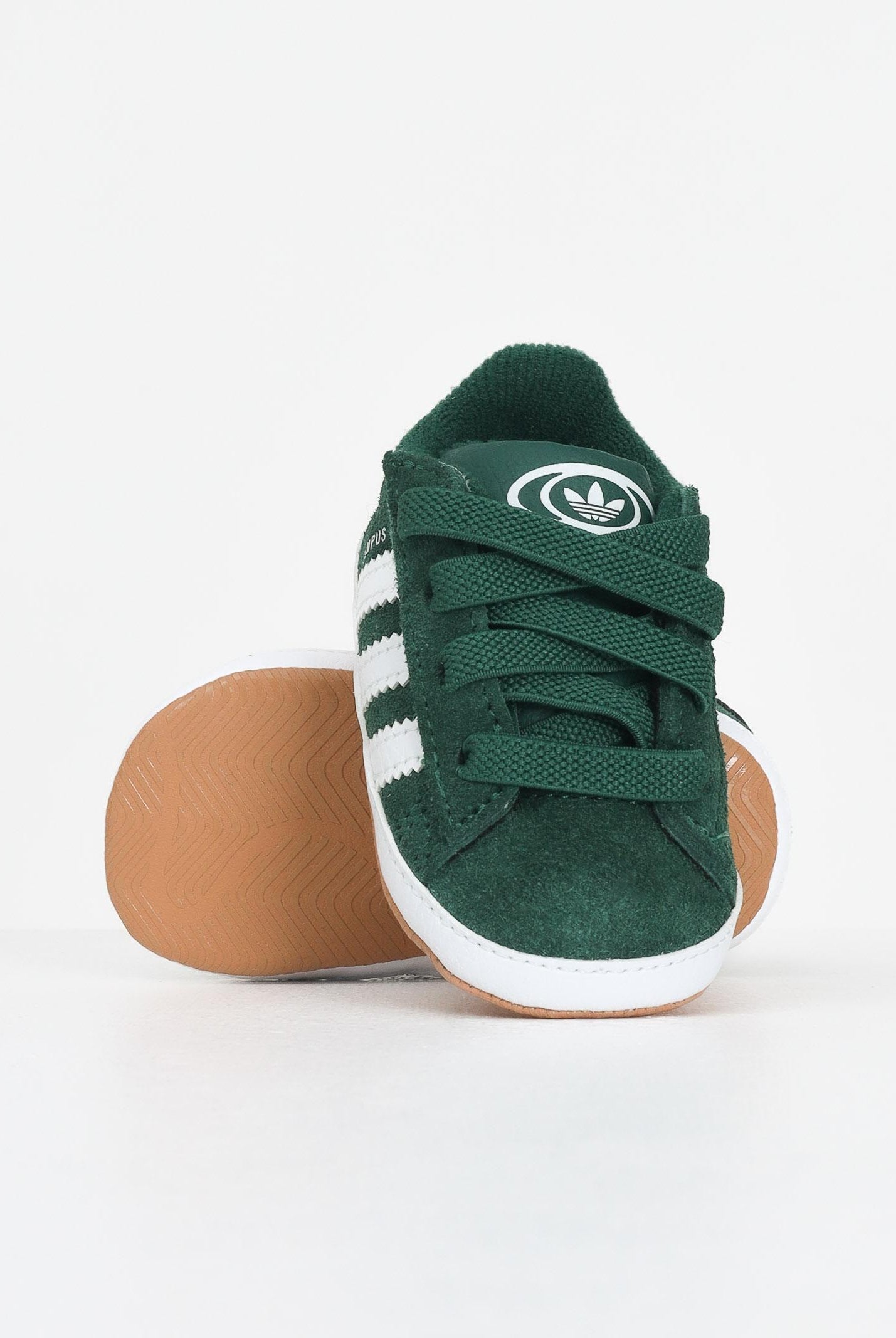 ADIDAS ORIGINALS Scarpe da culla Campus verdi da neonato JR5797 . ADIDAS ORIGINALS