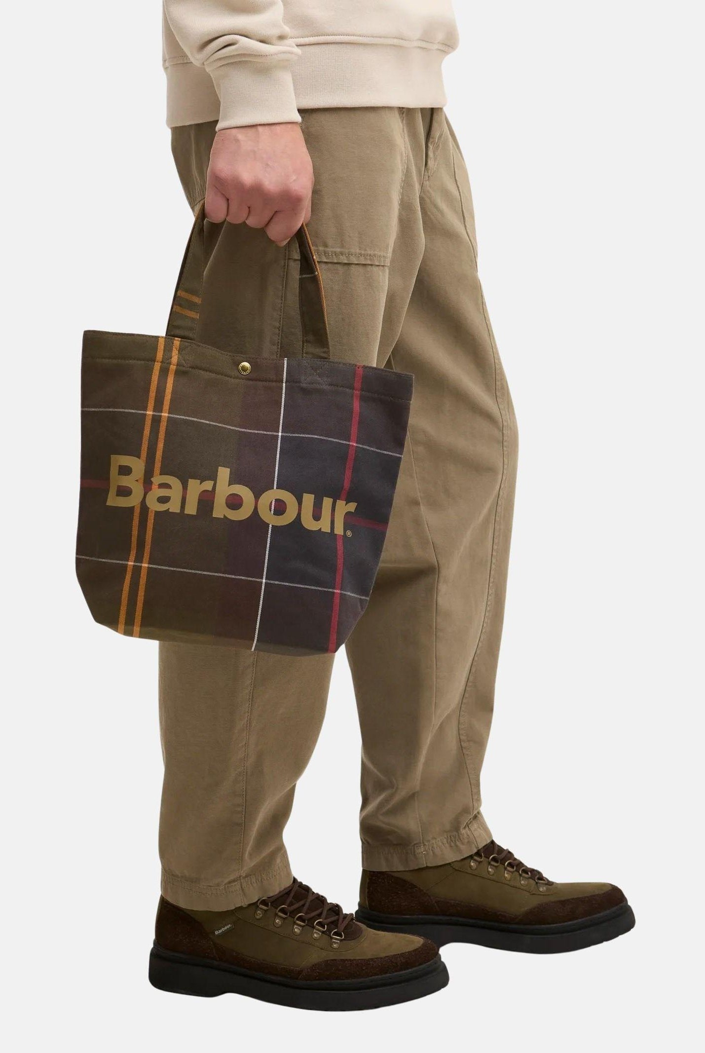 BARBOUR Borsa Mini Telfield in tartan per uomo e donna 261-UBA0764 TN11 BARBOUR