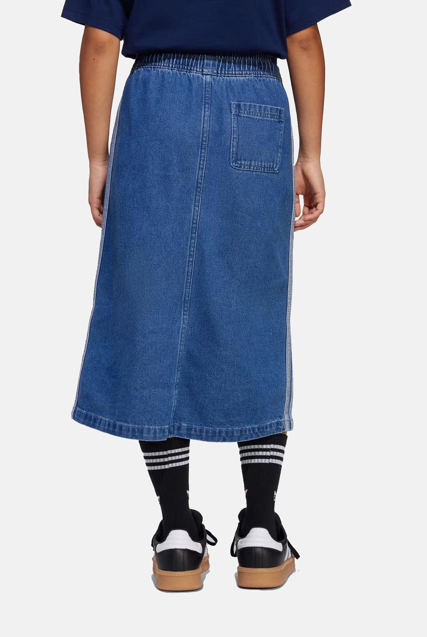 ADIDAS ORIGINALS Gonna in denim chiaro da bambina JC7879 ADIDAS ORIGINALS