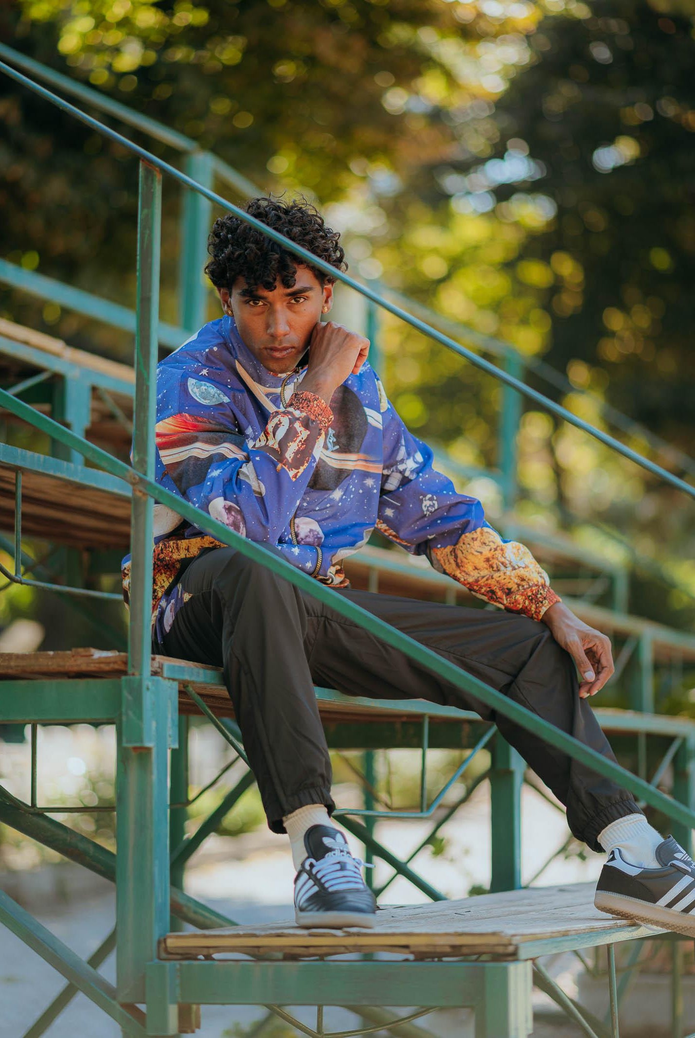 AUSTRALIAN Pantalone sportivo Lost nero da uomo ARUPA0018LOST01 003 AUSTRALIAN