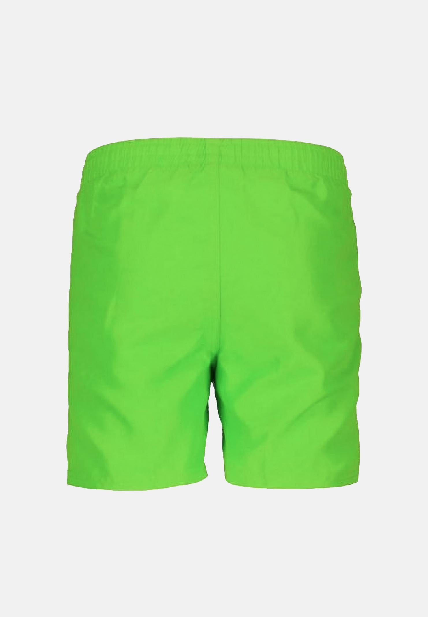 NIKE Shorts mare verde fluo da bambino con swoosh bianco sul fondo gamba NESSB866 311 NIKE