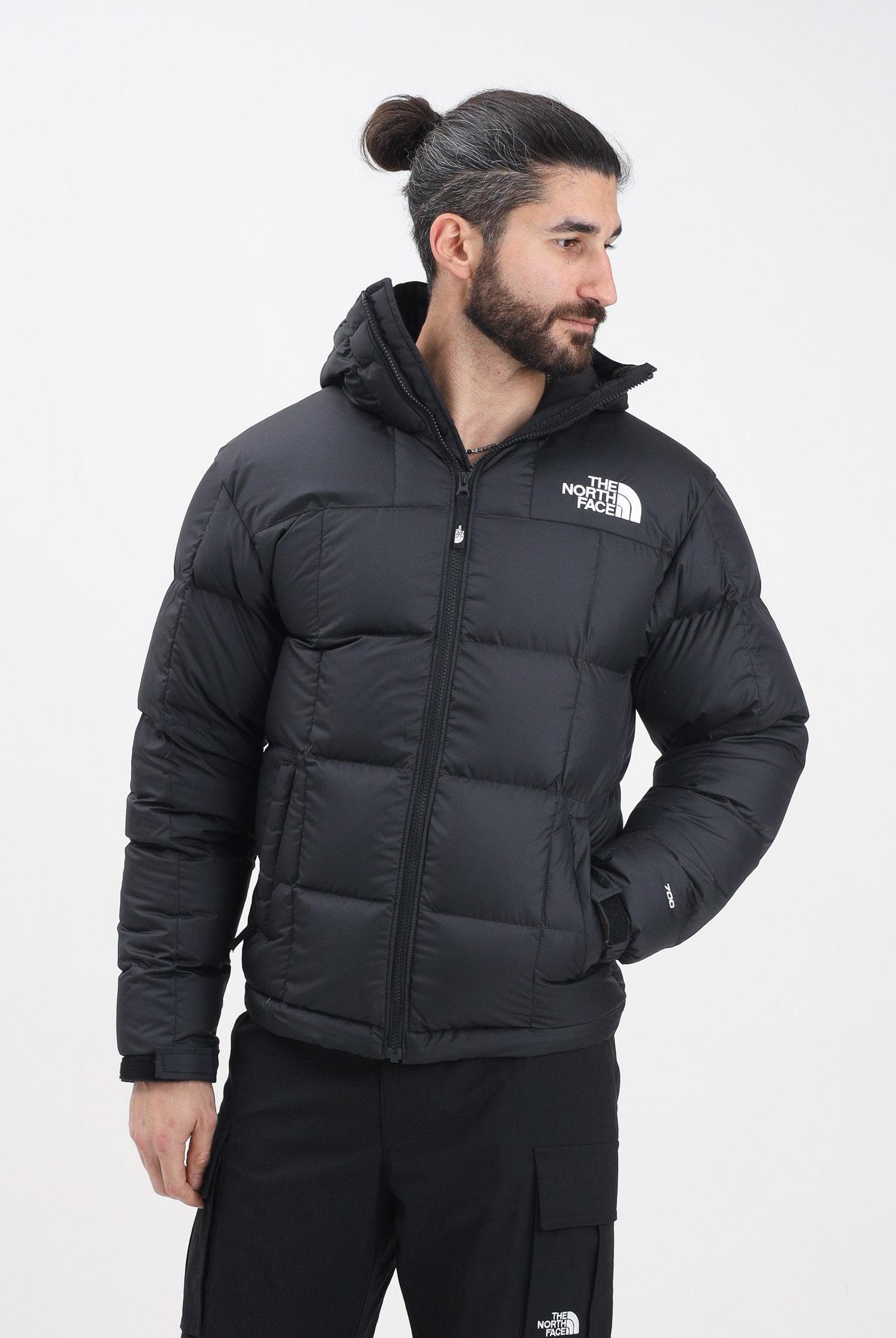 THE NORTH FACE Piumino Lhotse nero da uomo NF0A853C4H01 THE NORTH FACE
