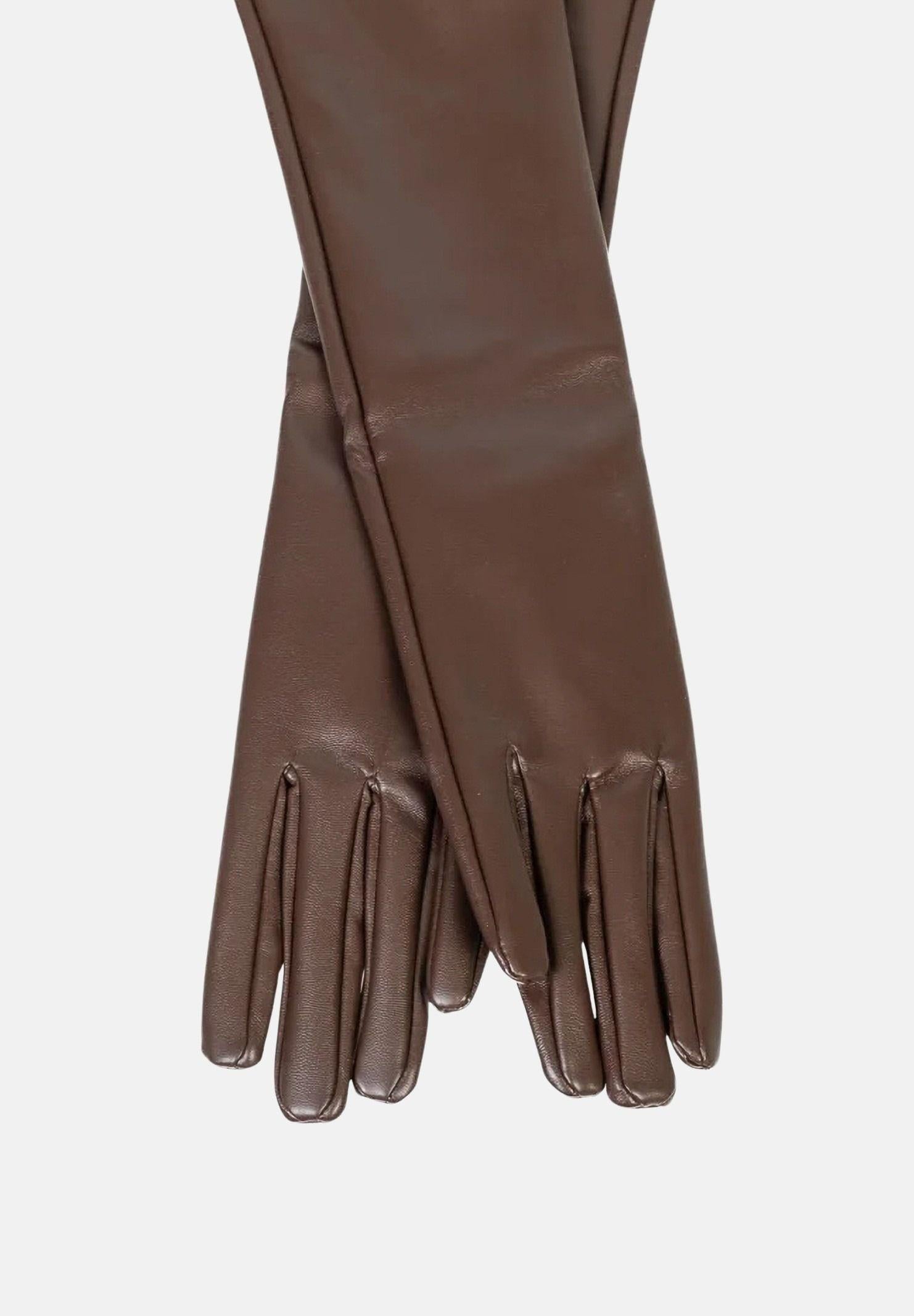 VICOLO Guanti marroni da donna AF0105 MA VICOLO