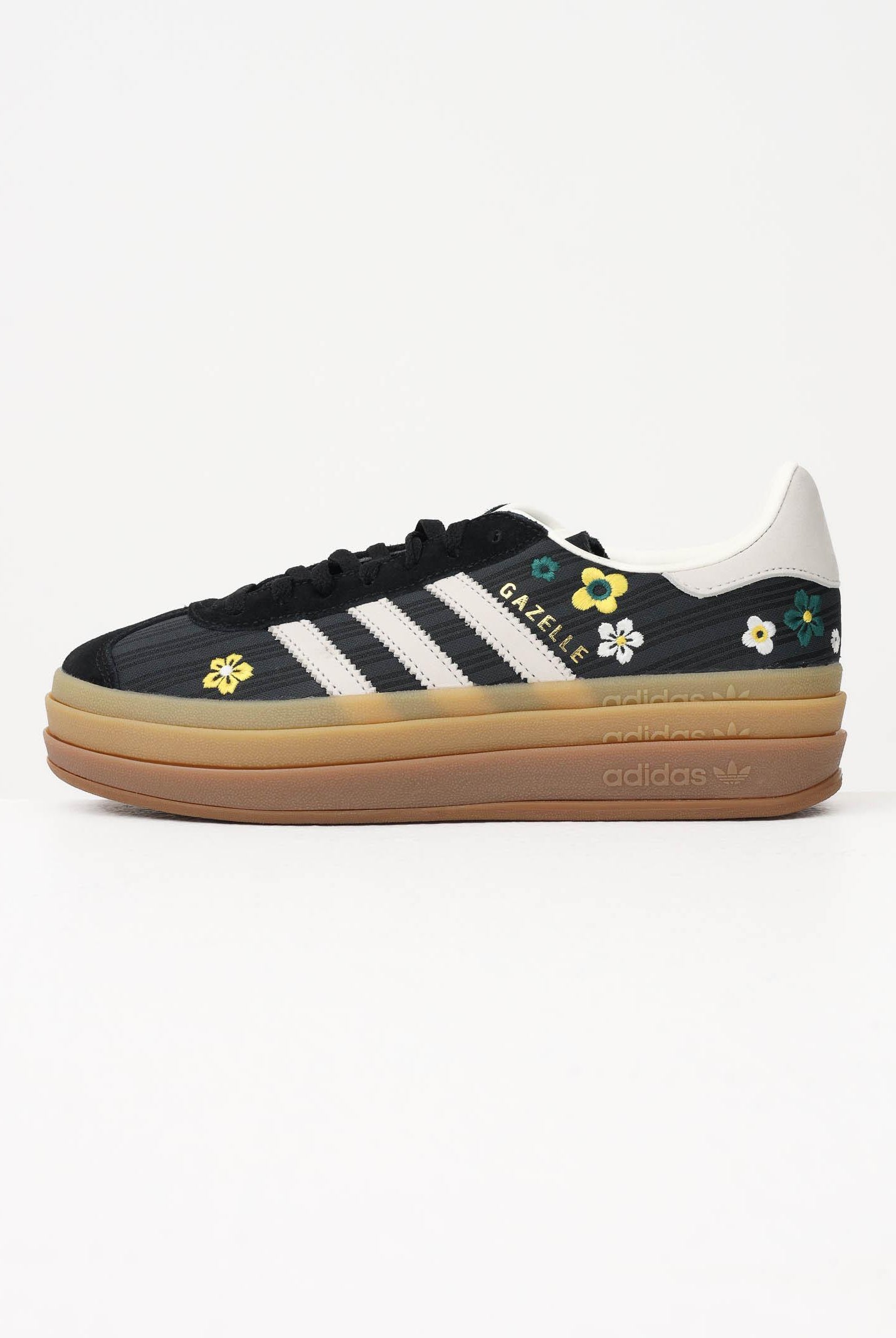 ADIDAS ORIGINALS Sneakers GAZELLE BOLD nere da donna IH1922 . ADIDAS ORIGINALS