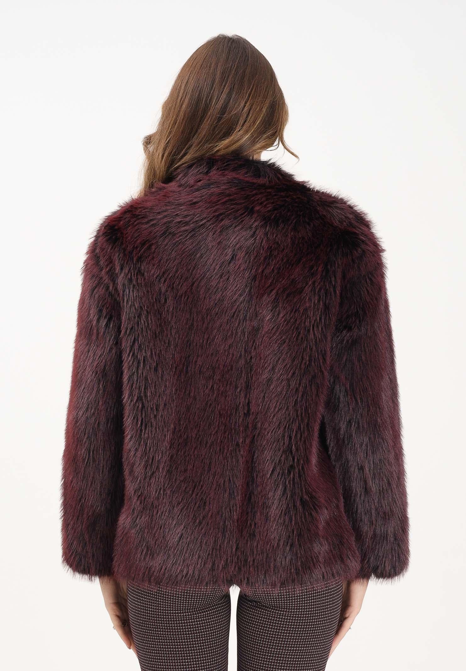 PATRIZIA PEPE Pelliccia bordeaux da donna 8O0197E072 R871 PATRIZIA PEPE