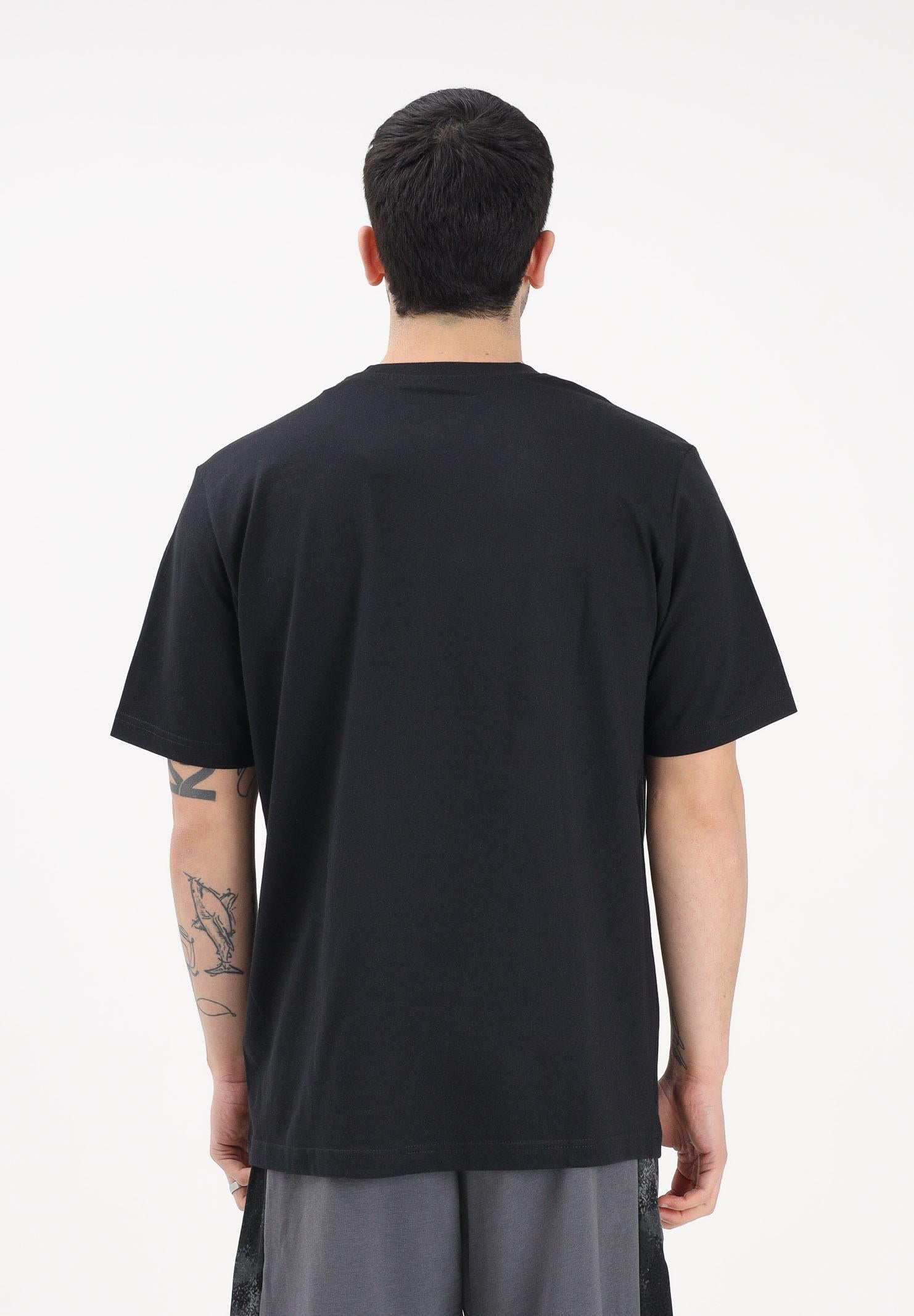 ADIDAS PERFORMANCE T-shirt a manica corta CAMO WOVEN POCKET GRAPHIC nera da uomo JZ7497 . ADIDAS PERFORMANCE