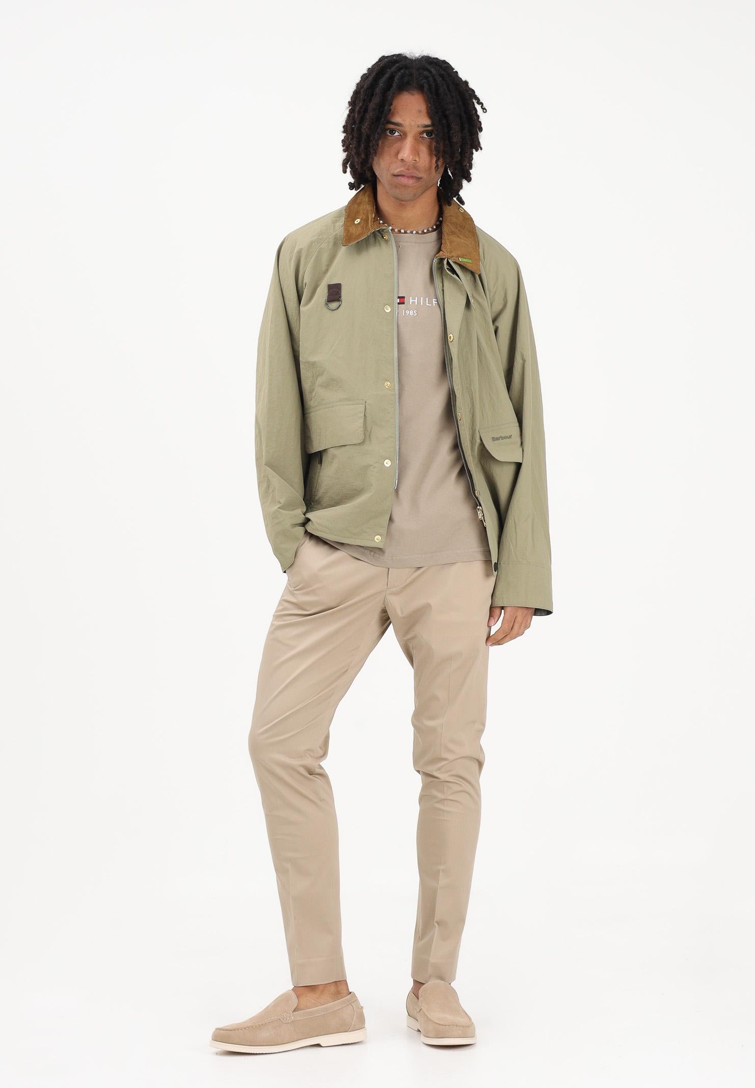BARBOUR Giacca a vento Spey Icons verde da uomo 261-MCA1093 OL11 BARBOUR