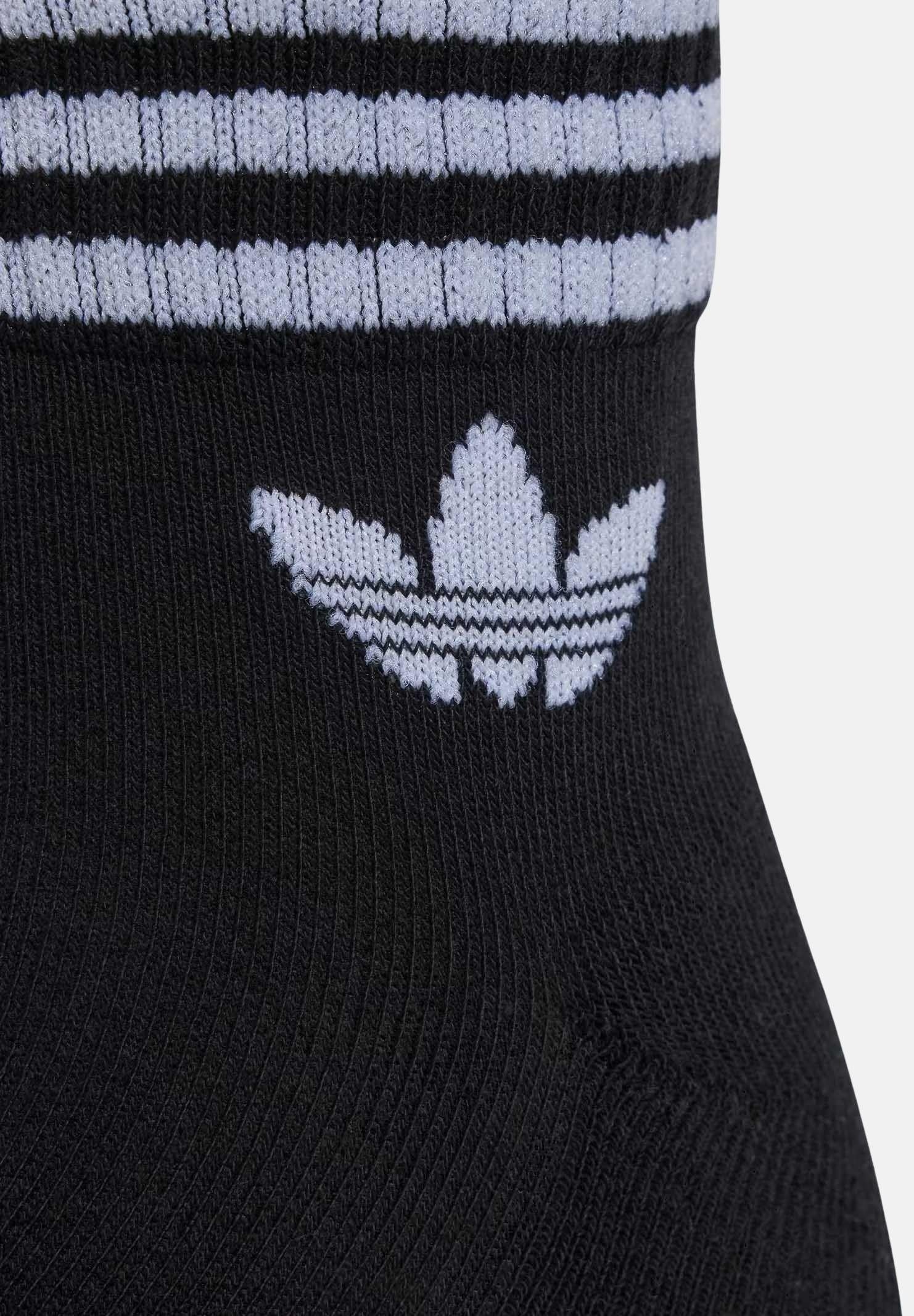 ADIDAS ORIGINALS Calzini (3 paia) 3-Stripes neri per uomo e donna JV7436 . ADIDAS ORIGINALS