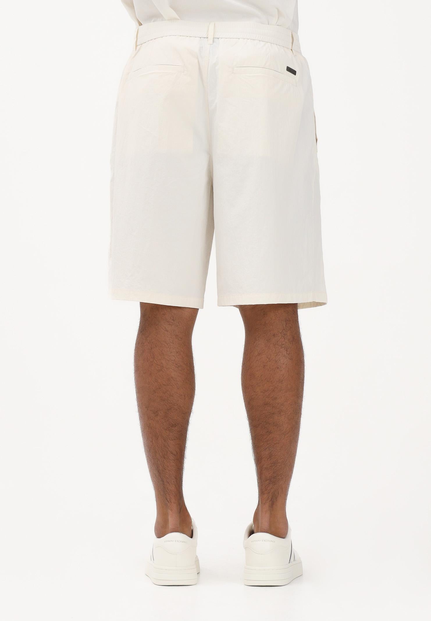 ARMANI EXCHANGE Shorts panna da uomo XM002879AF22504 U1074 ARMANI EXCHANGE