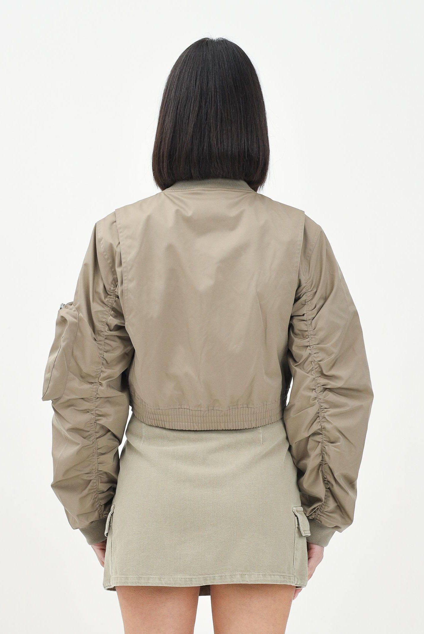 ONLY Bomber corto verde da donna 15336303 Mermaid ONLY