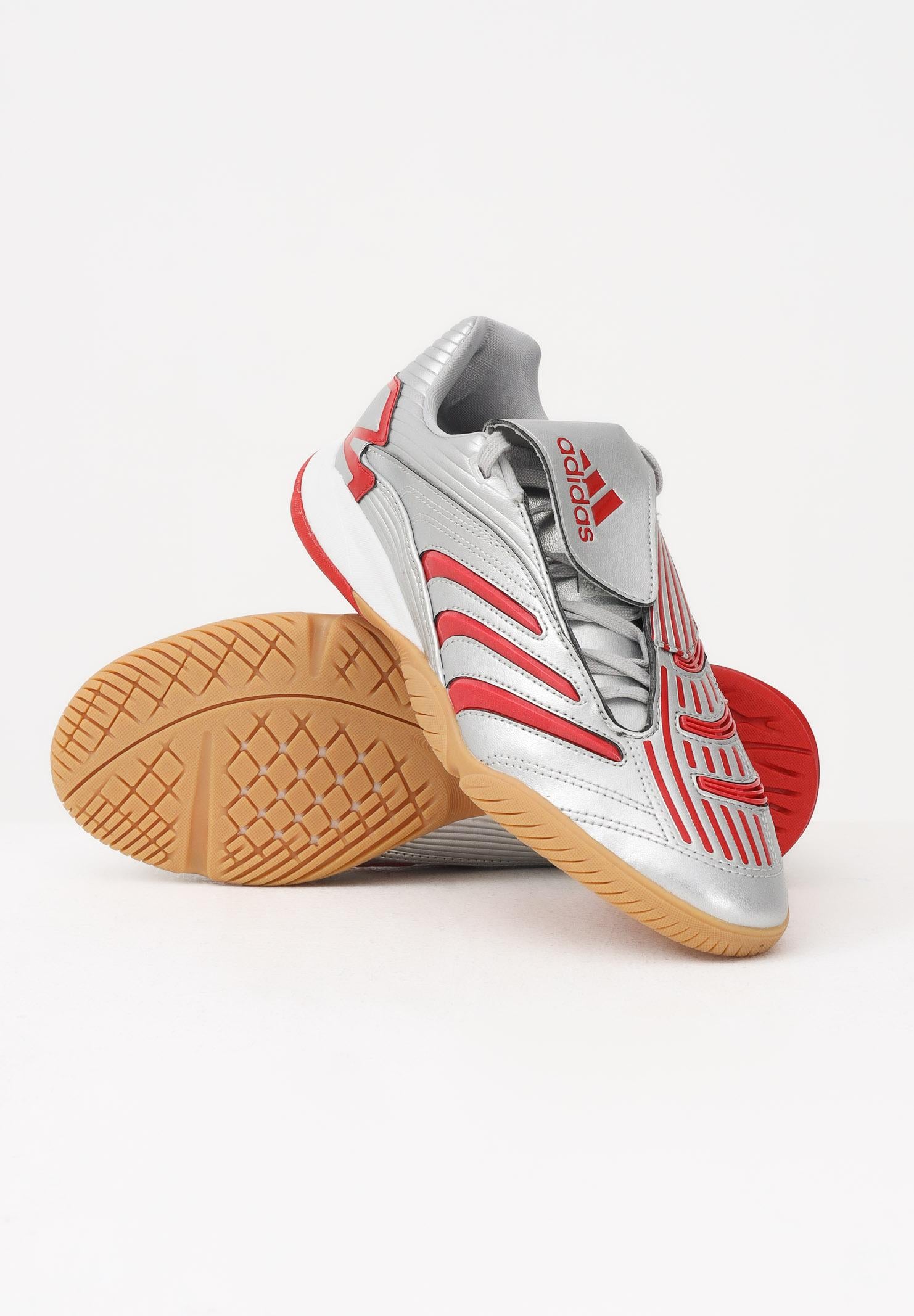 ADIDAS ORIGINALS Sneakers Predator Sala argento e rosse per uomo e donna IH6780 . ADIDAS ORIGINALS