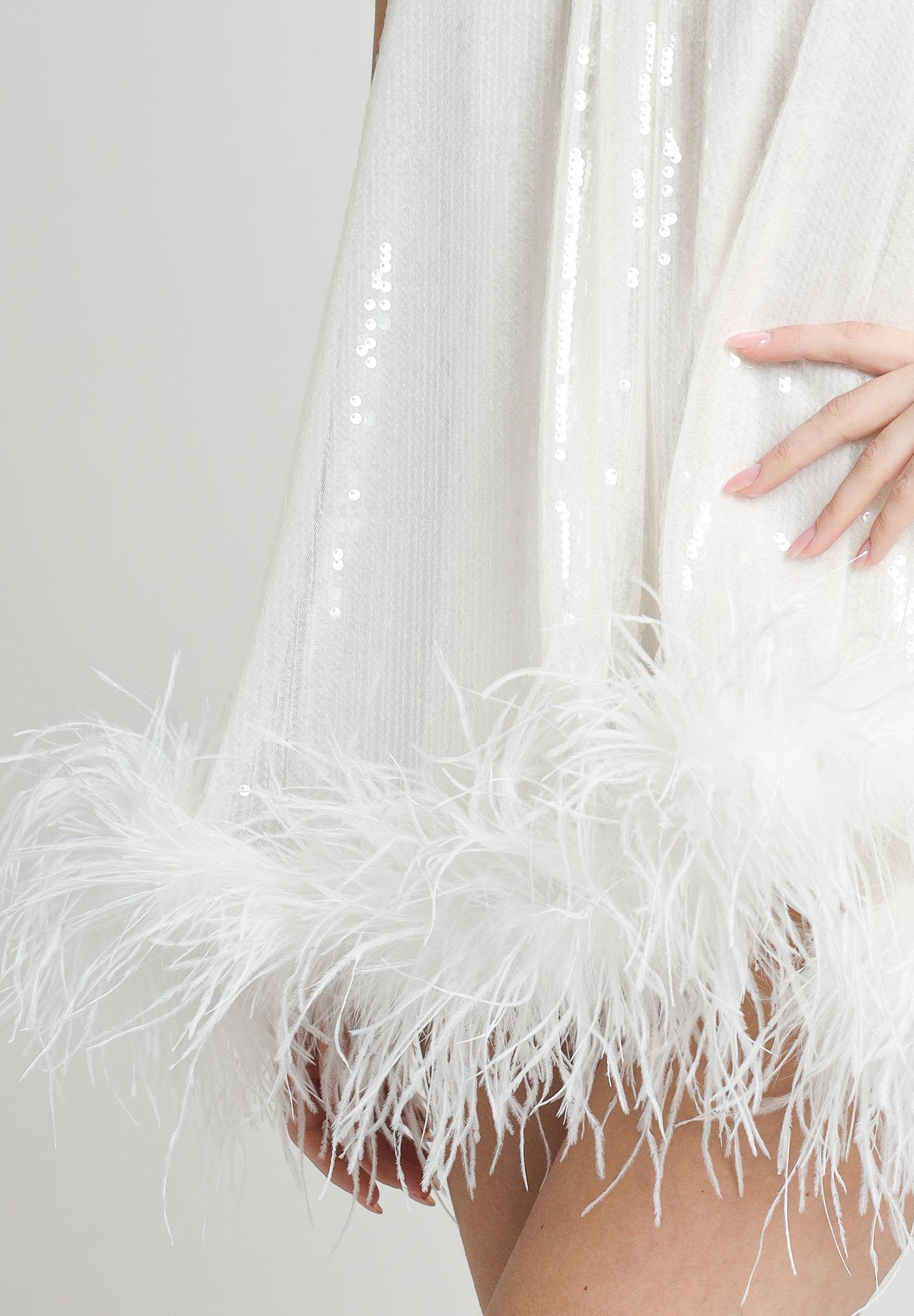 SANTAS Abito corto CUPCAKES bianco da donna PV25016 BIANCO SANTAS