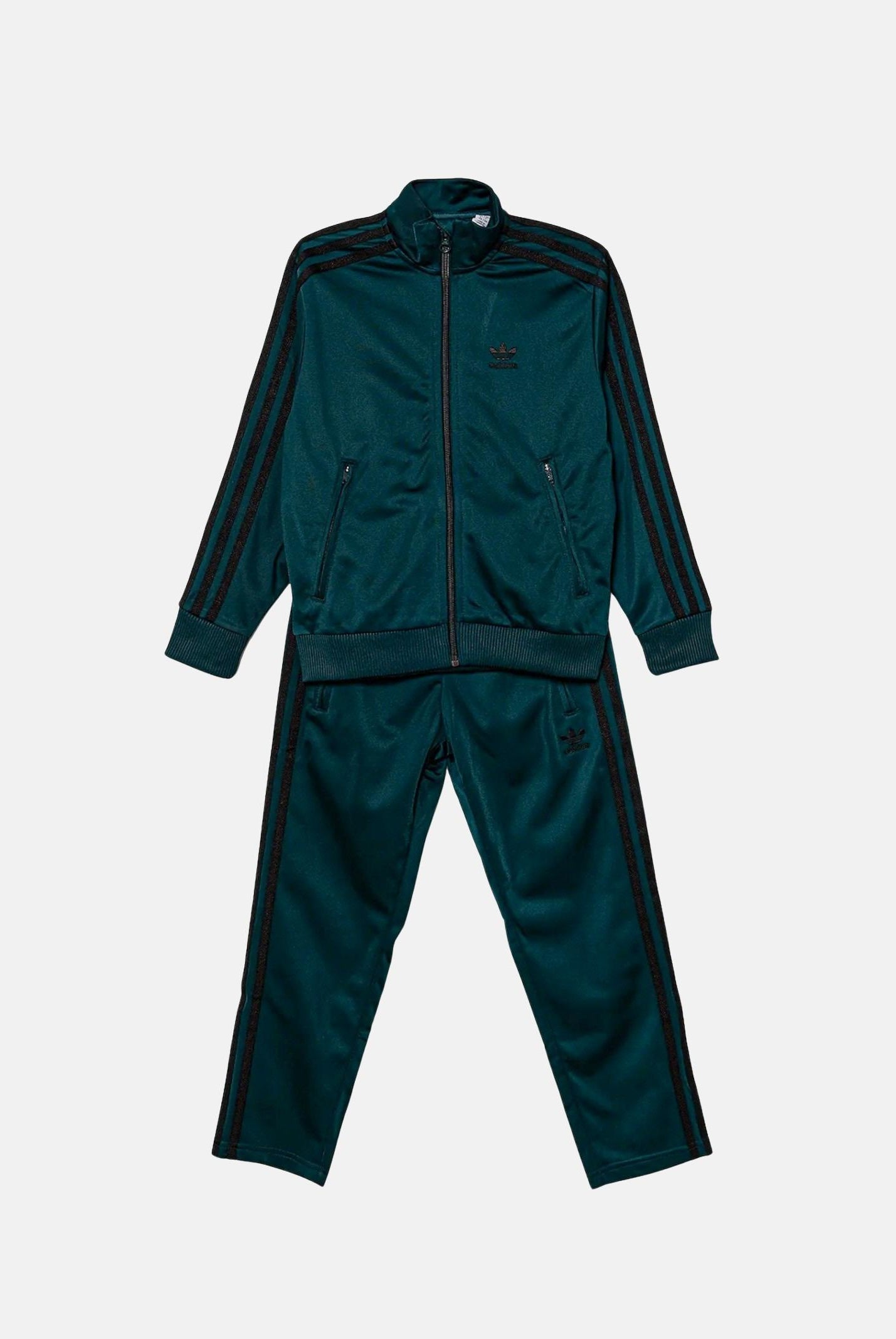 ADIDAS ORIGINALS Tuta Adicolor Firebird verde per bambino e bambina JY1149  ADIDAS ORIGINALS