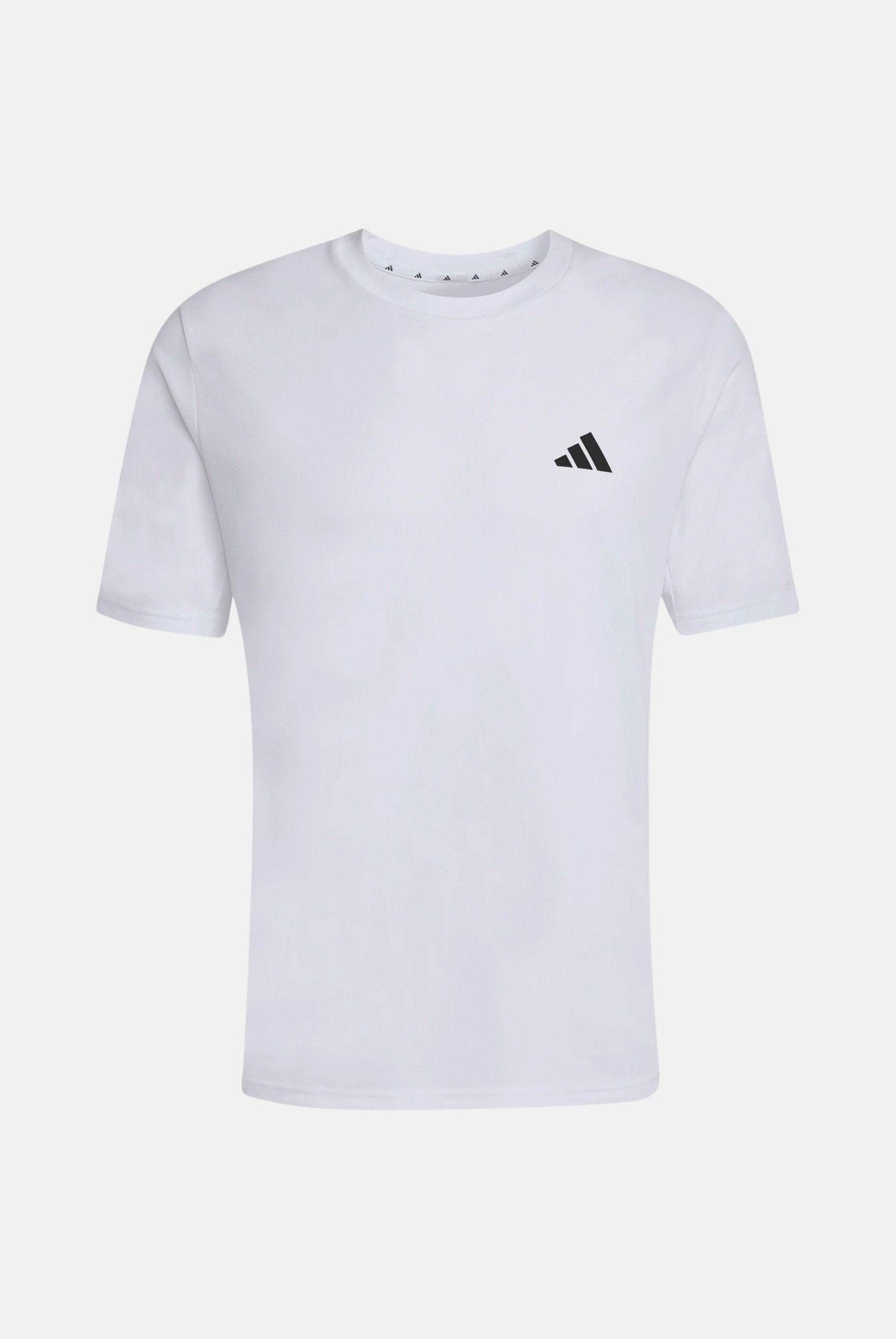 ADIDAS PERFORMANCE T-shirt a manica corta WORKOUT ESSENTIALS BASE bianca da uomo KD5453 . ADIDAS PERFORMANCE