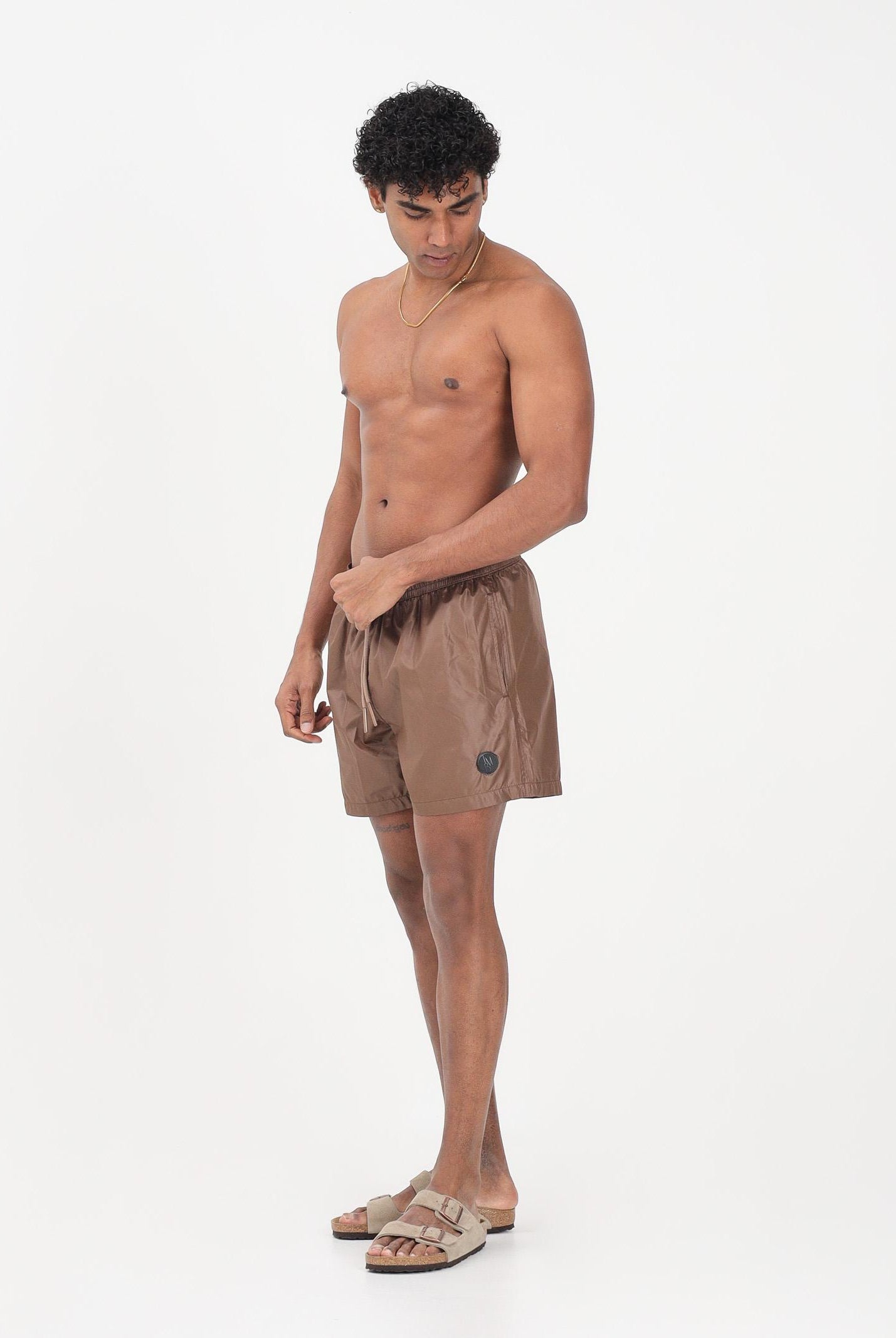 I'M BRIAN Shorts mare marrone da uomo BC3750 020 I'M BRIAN