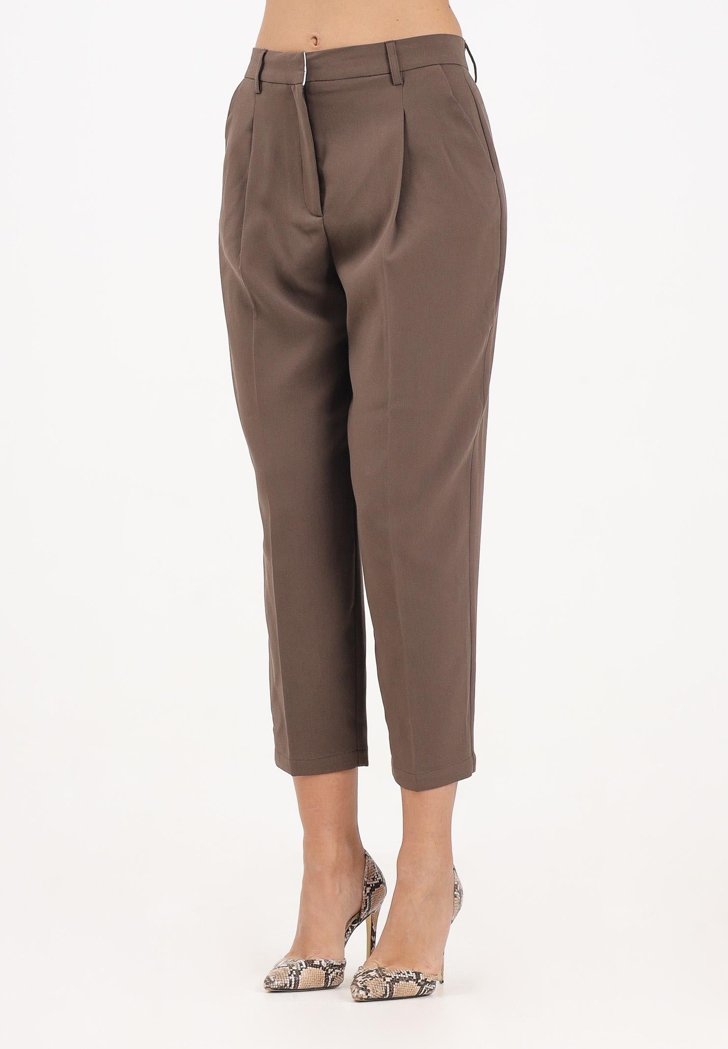 JDY Pantalone elegante marrone da donna 15356690 Chestnut JDY