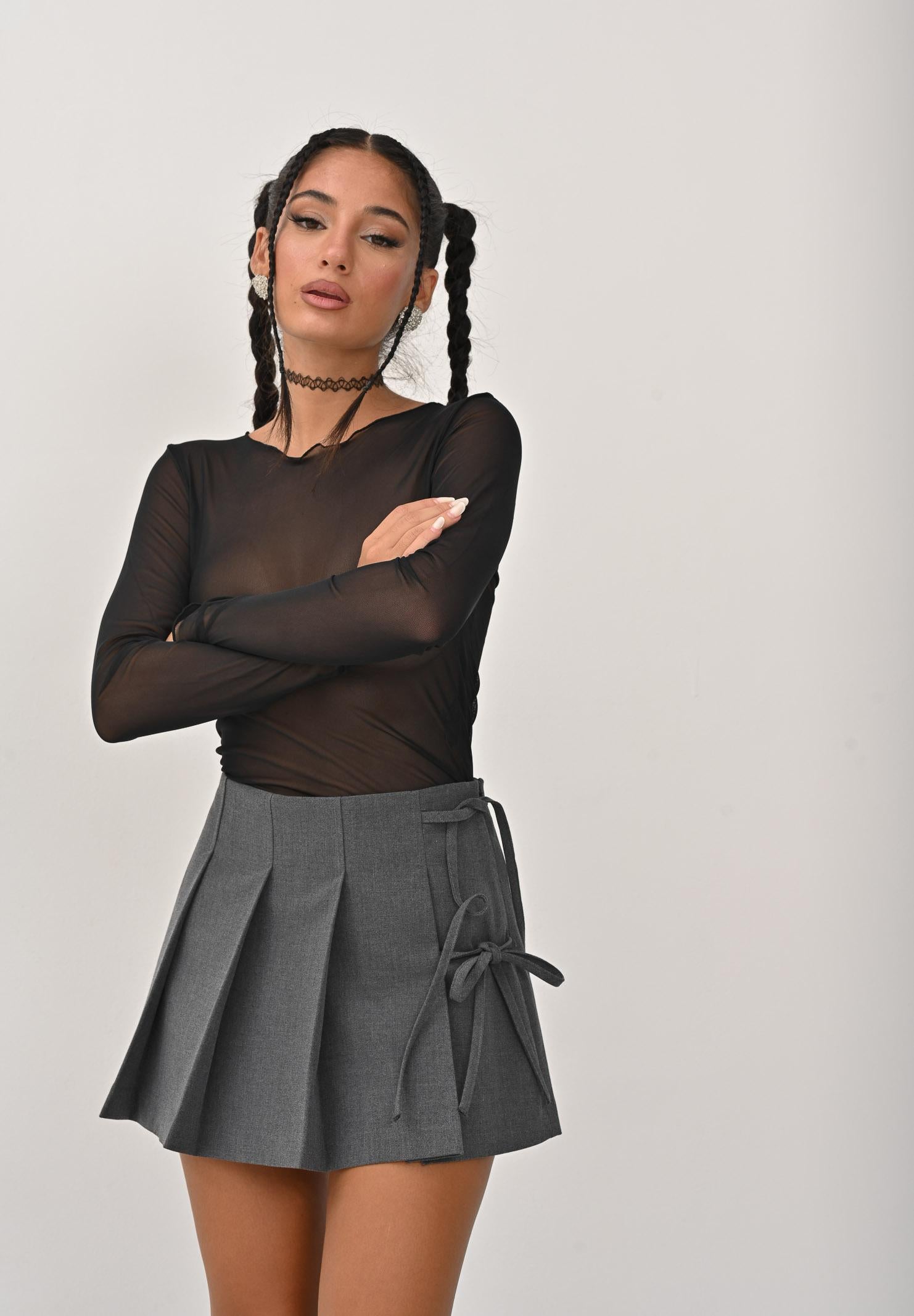 JDY Top elegante nero da donna 15356004 Black JDY