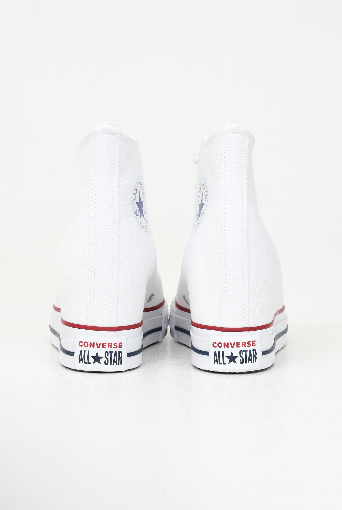 CONVERSE Sneakers Chuck Taylor All Star Wedge Platform bianche da donna A11908C CONVERSE