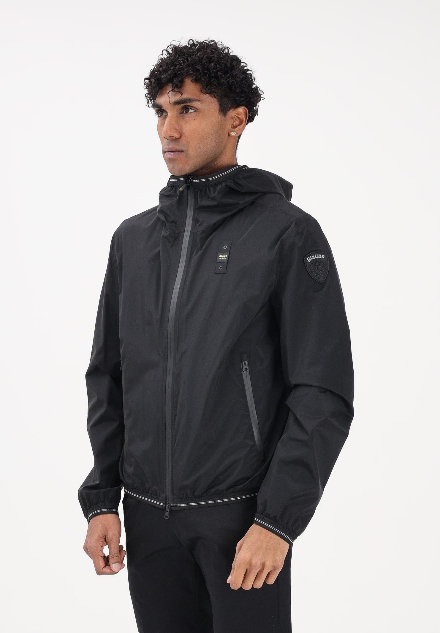 BLAUER Giacca a vento FARRIN nera da uomo 26SBLUC11018-007110 999 BLAUER