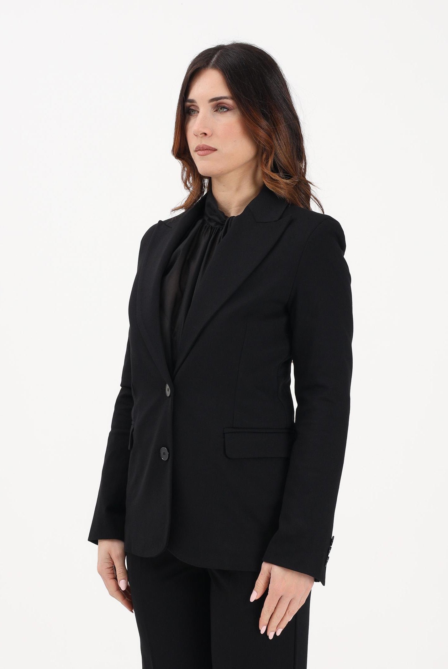 VICOLO Giacca monopetto nera da donna TAB0042 A99 VICOLO