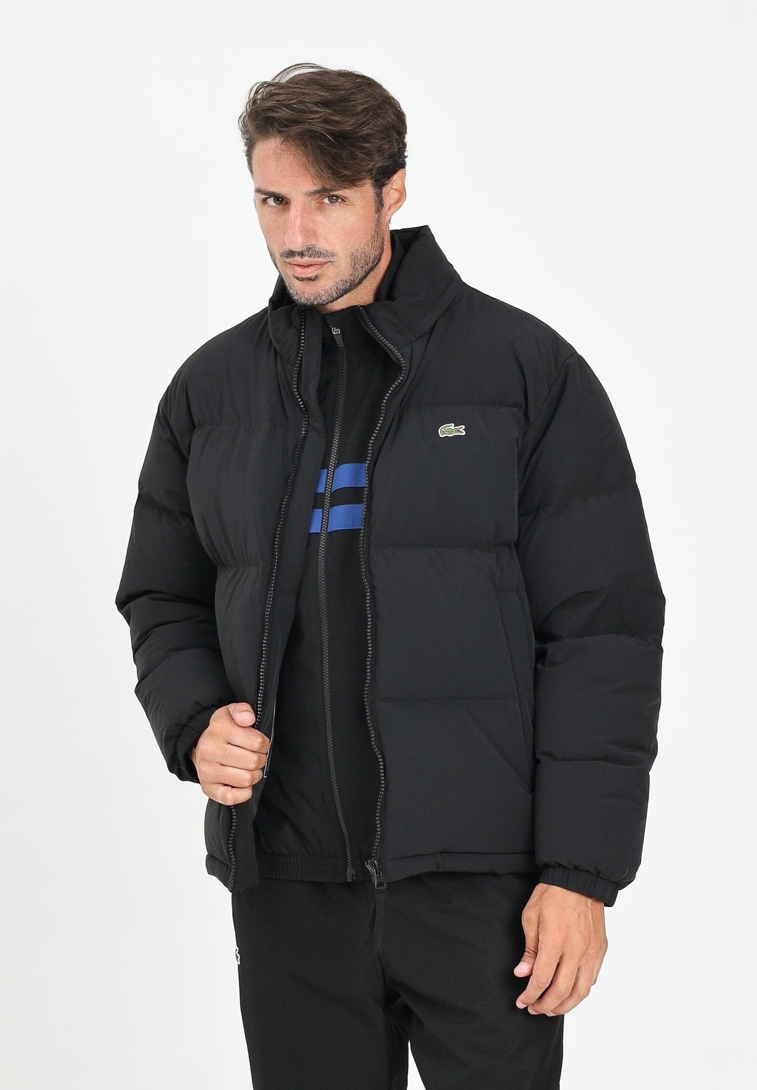 LACOSTE Piumino nero da uomo BH5154 031 LACOSTE