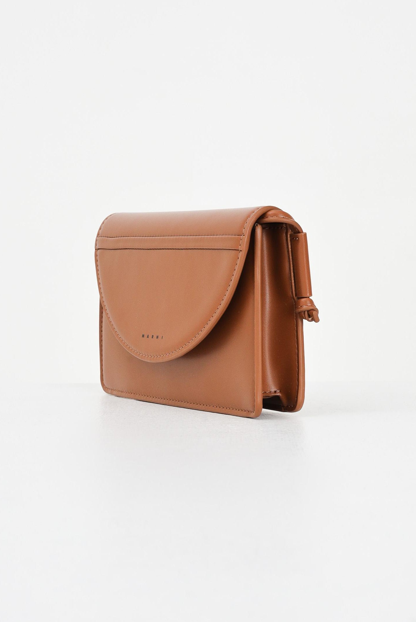 MARNI Borsa a tracolla marrone da donna con logo M01256M00TK 0M715 MARNI