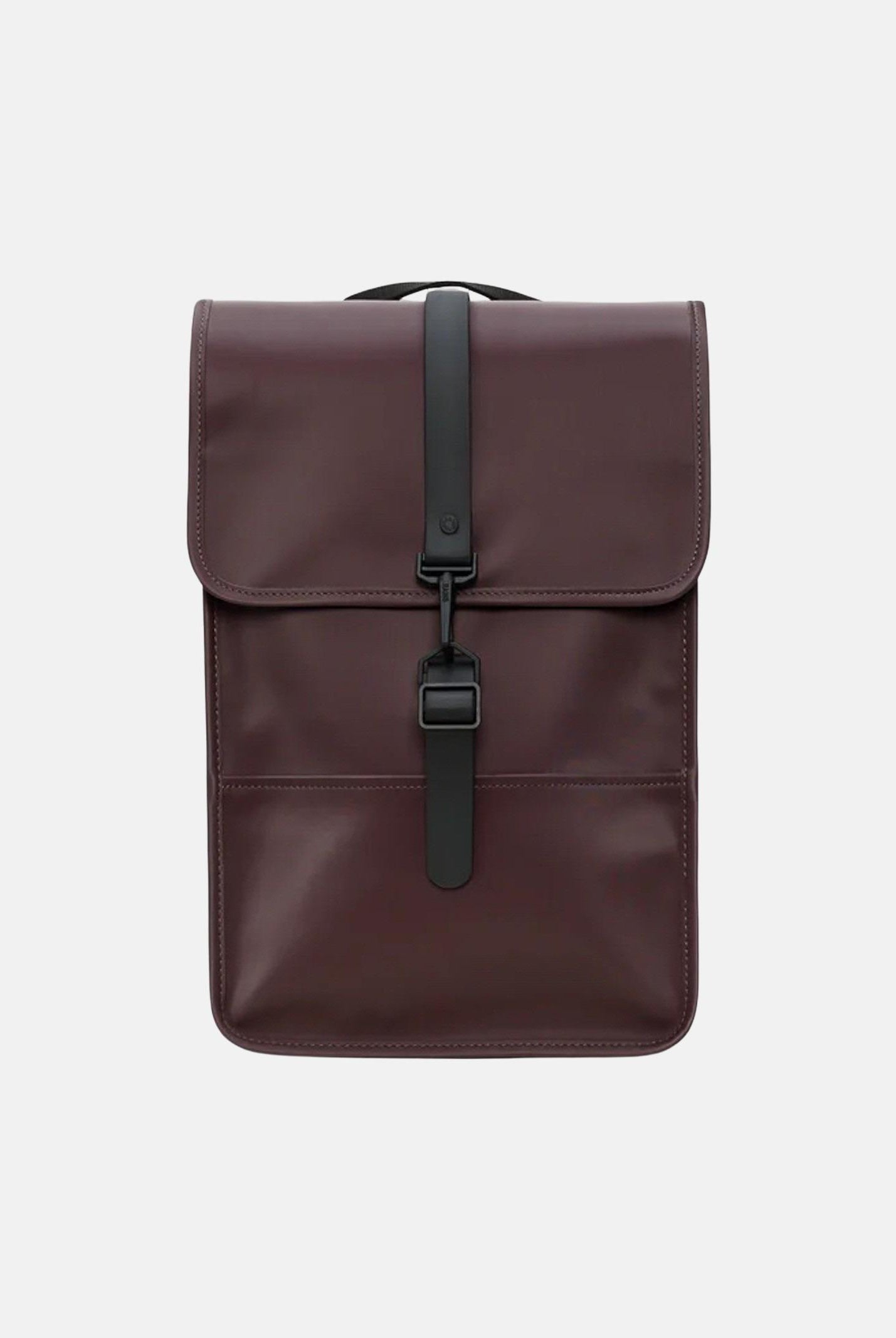 RAINS Zaino Puffed Backpack Mini bordeaux per uomo e donna RA13020 DEP RAINS