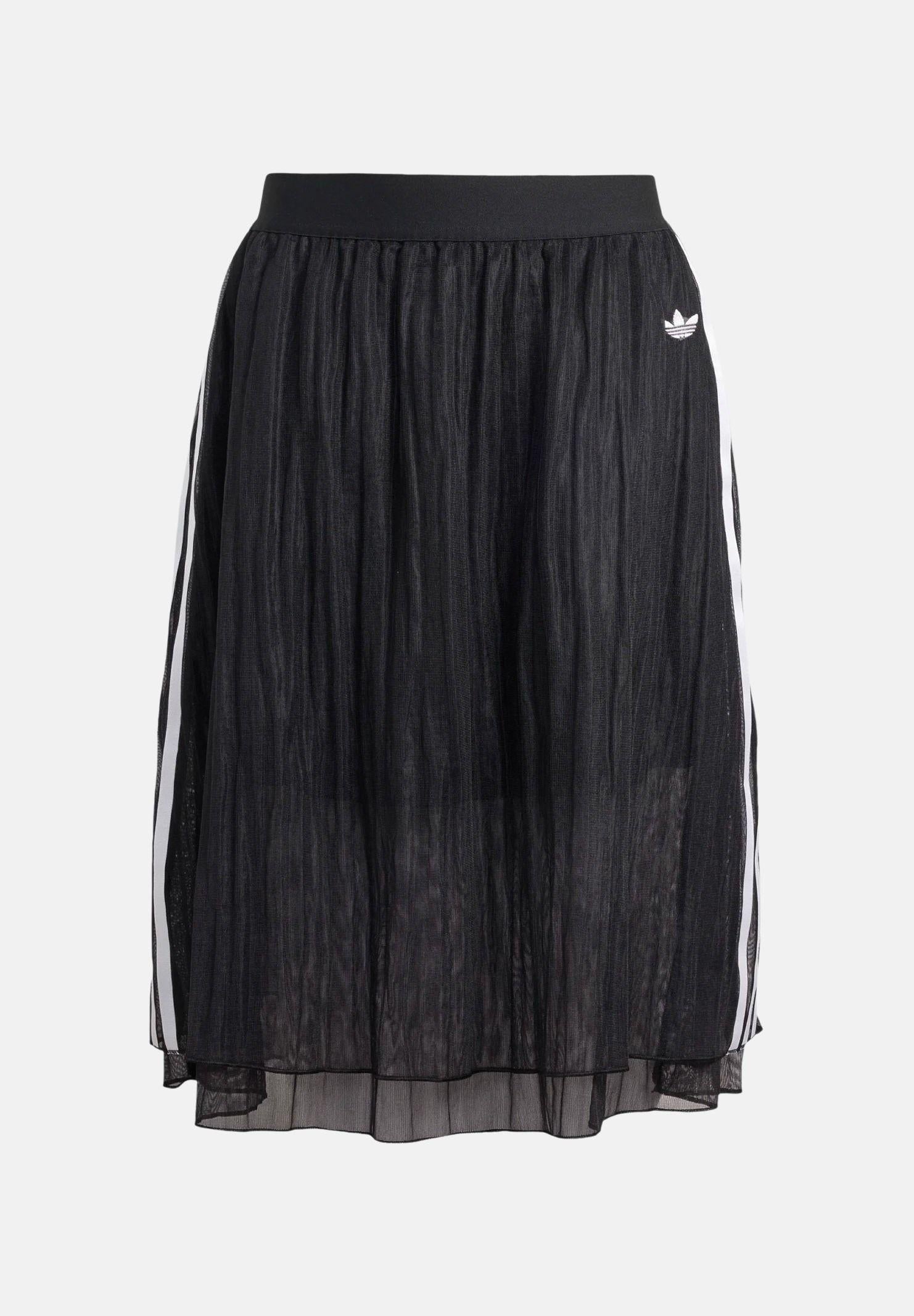 ADIDAS ORIGINALS Gonna midi nera da bambina KC6788 . ADIDAS ORIGINALS