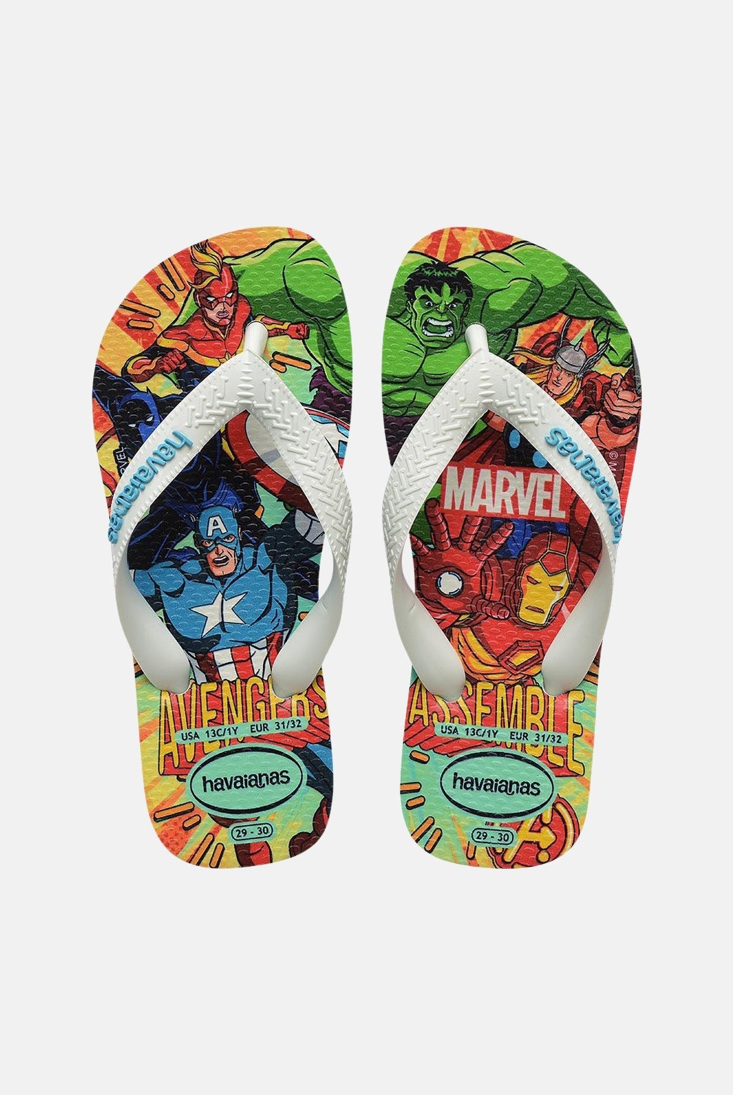HAVAIANAS Infradito Top Marvel II bianchi da neonato 4148300 7854 HAVAIANAS