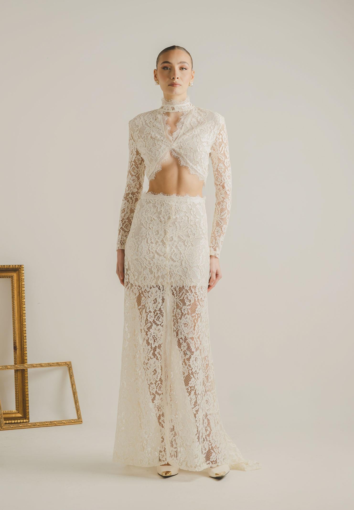 SANTAS Coordinato ÉTOILE NOIRE panna da donna PV2613 PA SANTAS