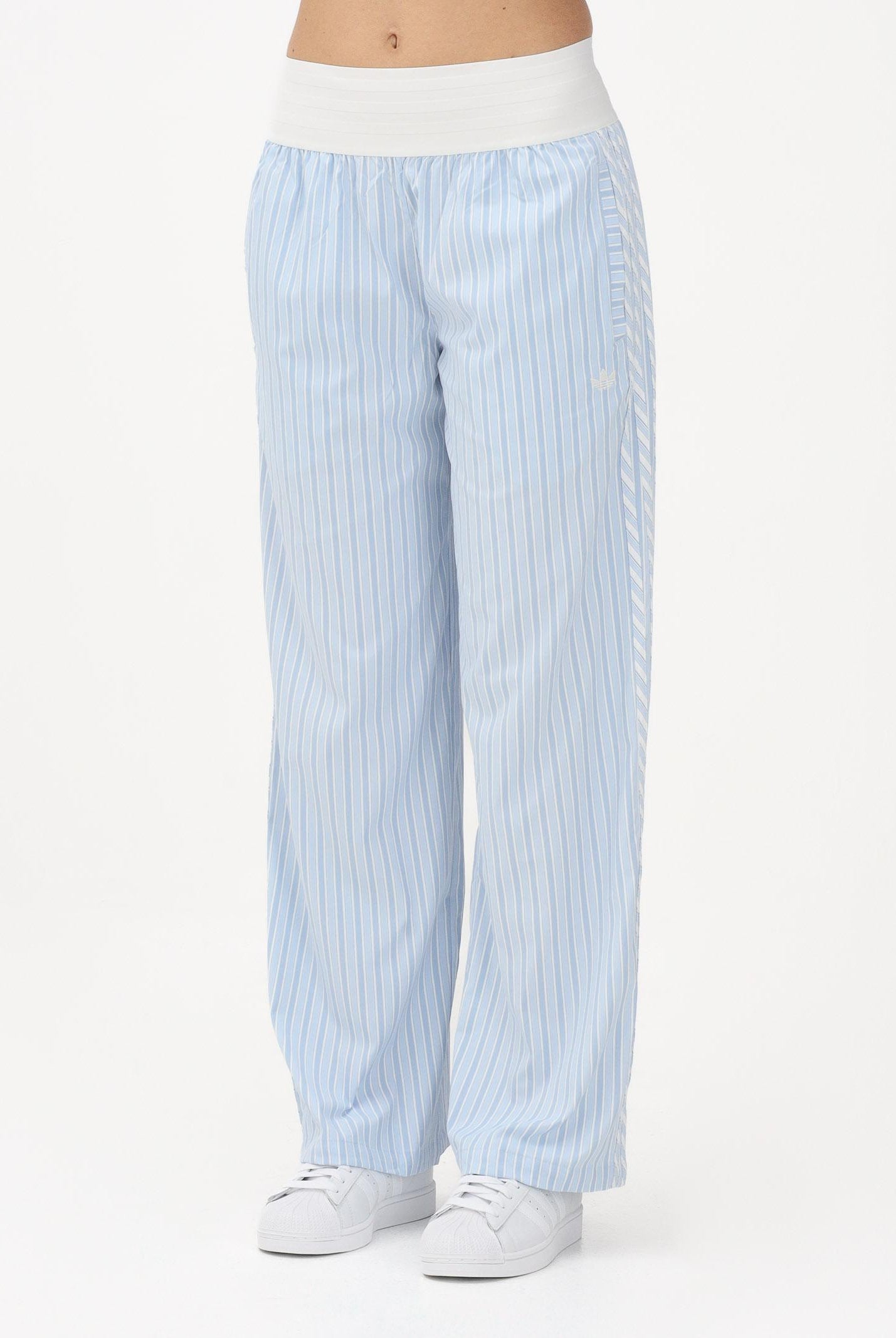 ADIDAS ORIGINALS Pantalone sportivo azzurro da donna KE1073 . ADIDAS ORIGINALS