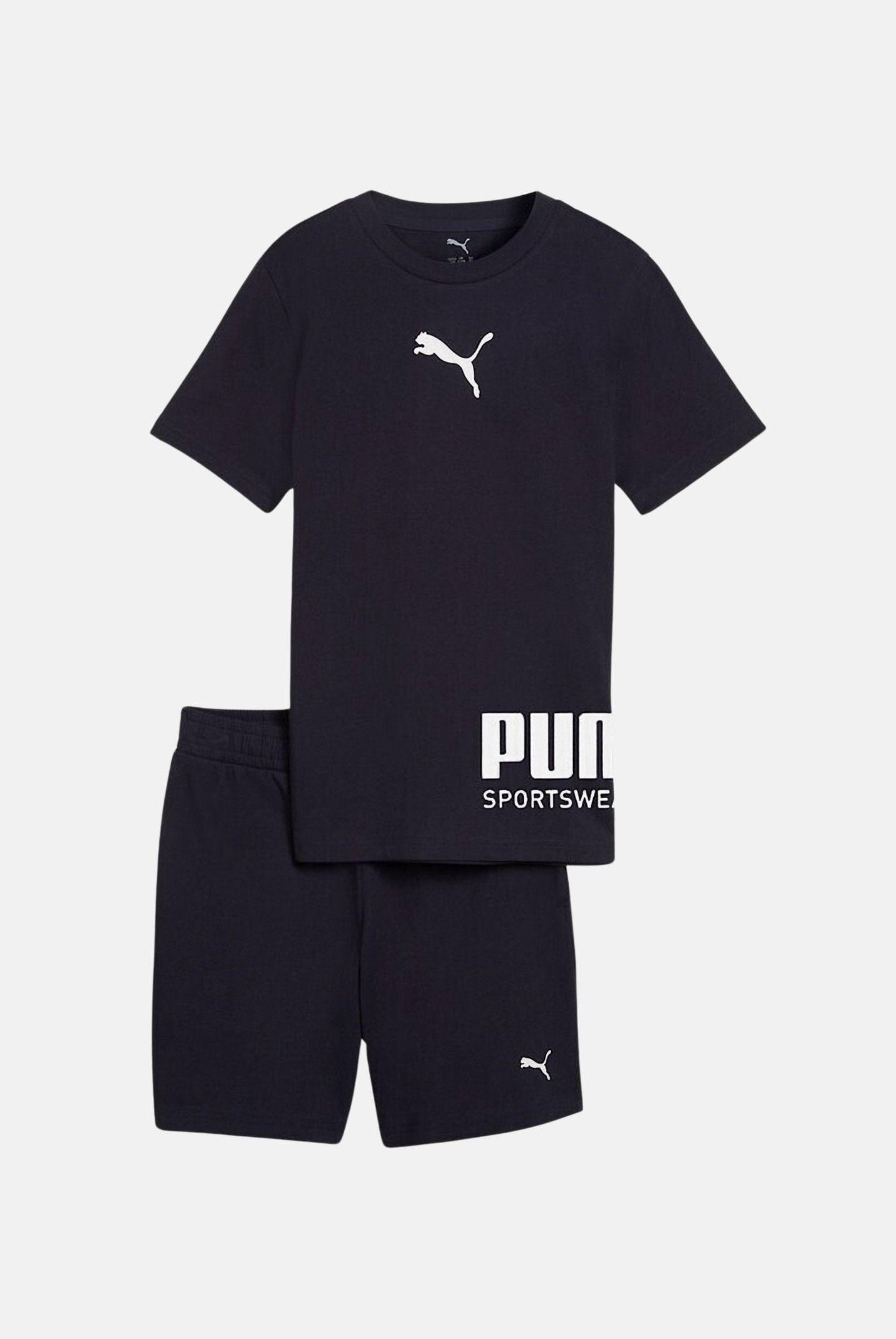 PUMA Completino PUMA Sport Graphic Relaxed blu per bambino e bambina 693335 16 PUMA